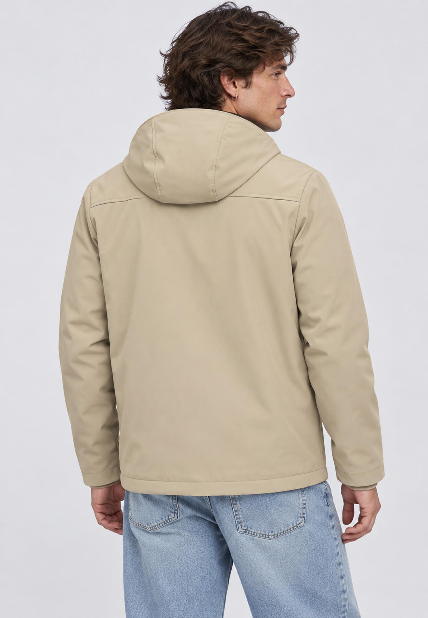 Wasserdichte Softshelljacke mit Kapuze "Shellis YOUMODO" Sand26