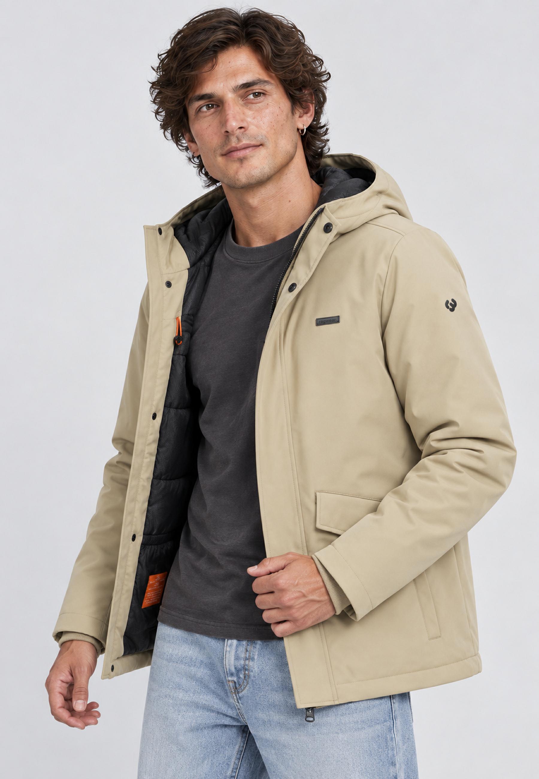 Wasserdichte Softshelljacke mit Kapuze "Shellis YOUMODO" Sand26