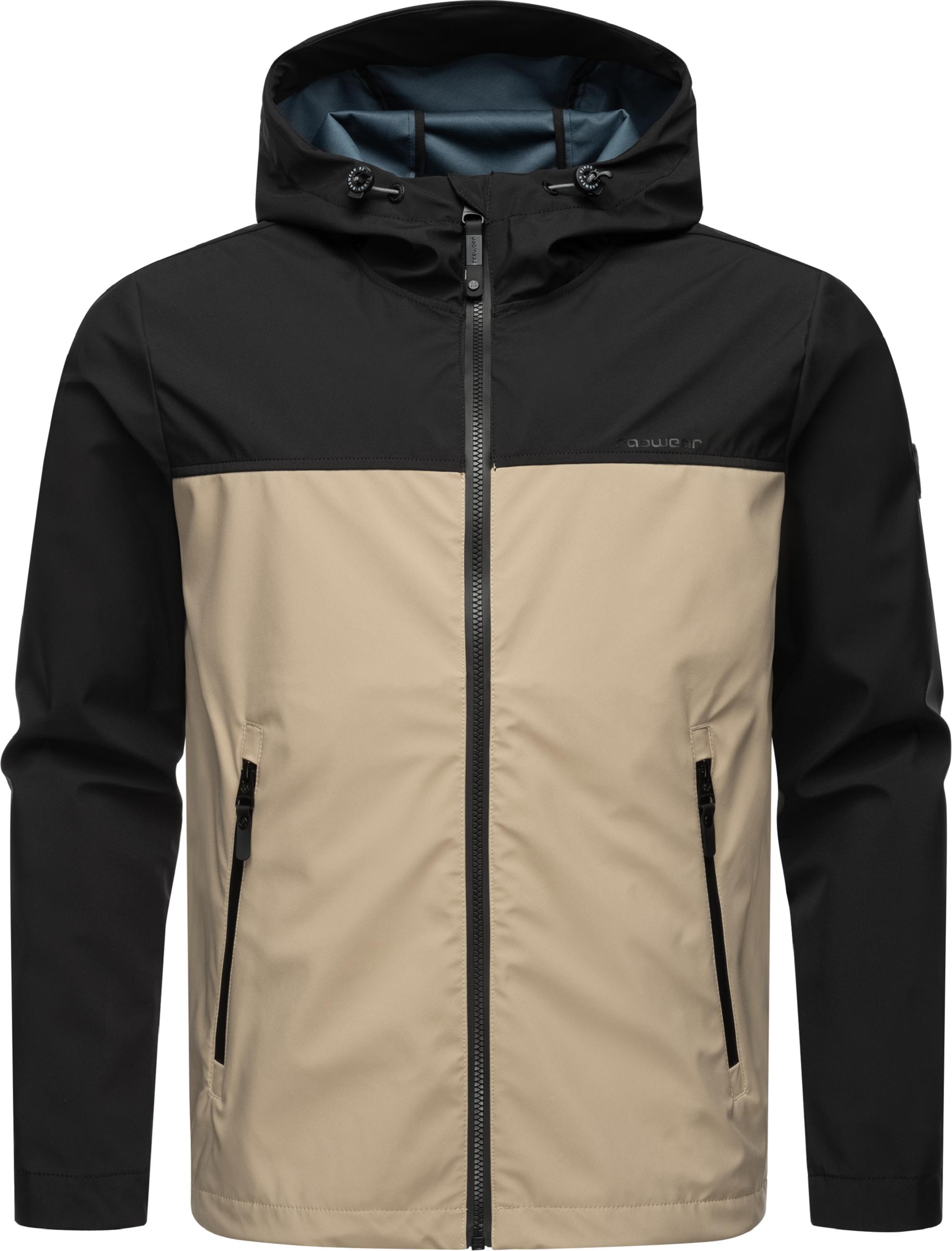 Softshell Übergangsjacke "Shellwie Block" Sand