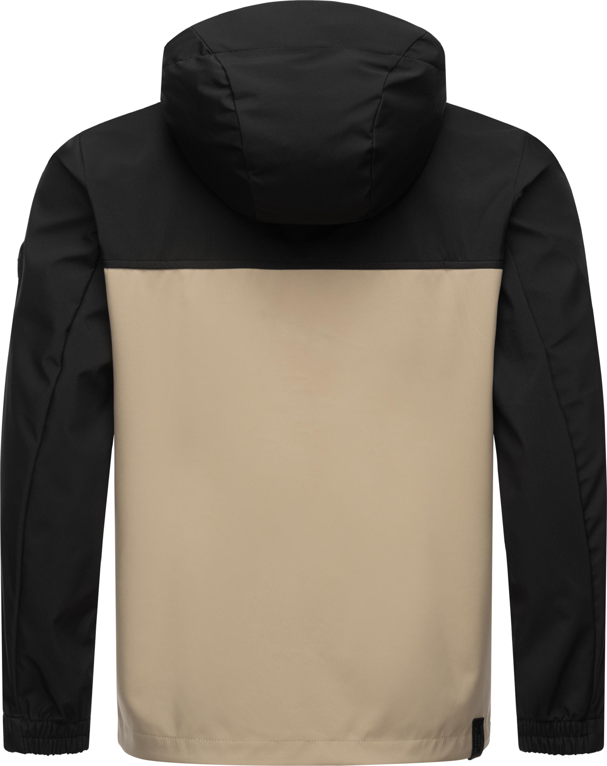 Softshell Übergangsjacke "Shellwie Block" Sand