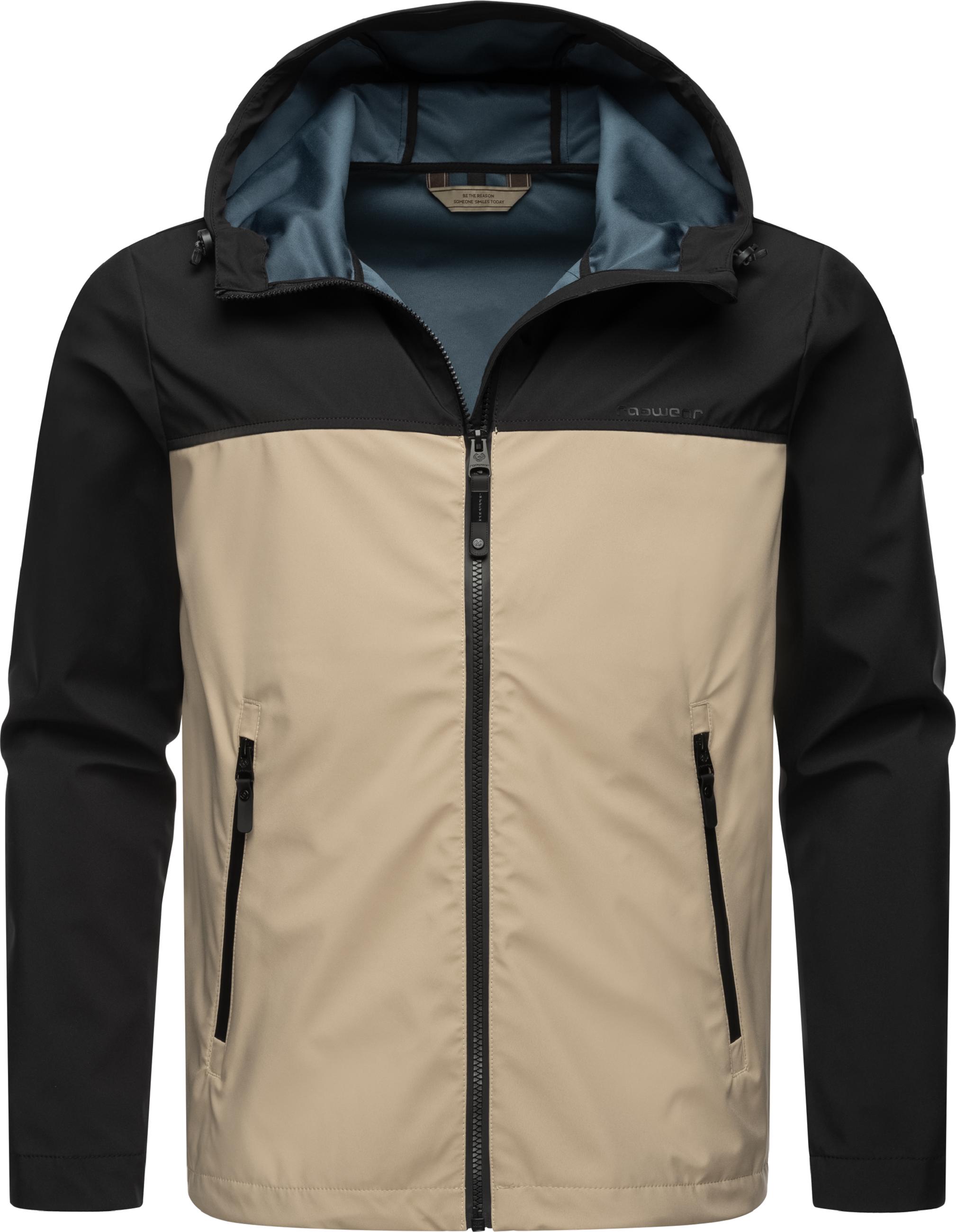 Softshell Übergangsjacke "Shellwie Block" Sand