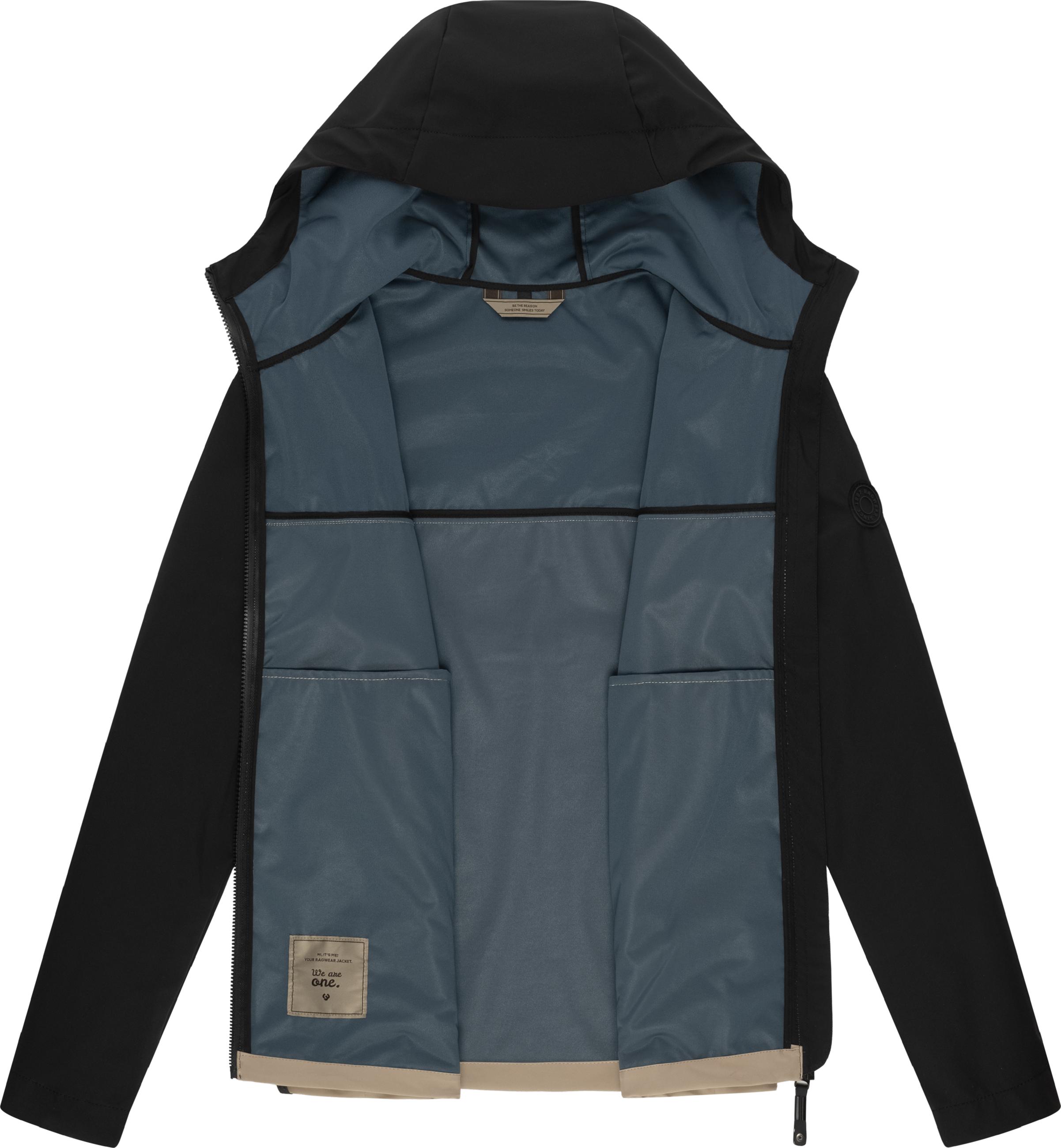 Softshell Übergangsjacke "Shellwie Block" Sand