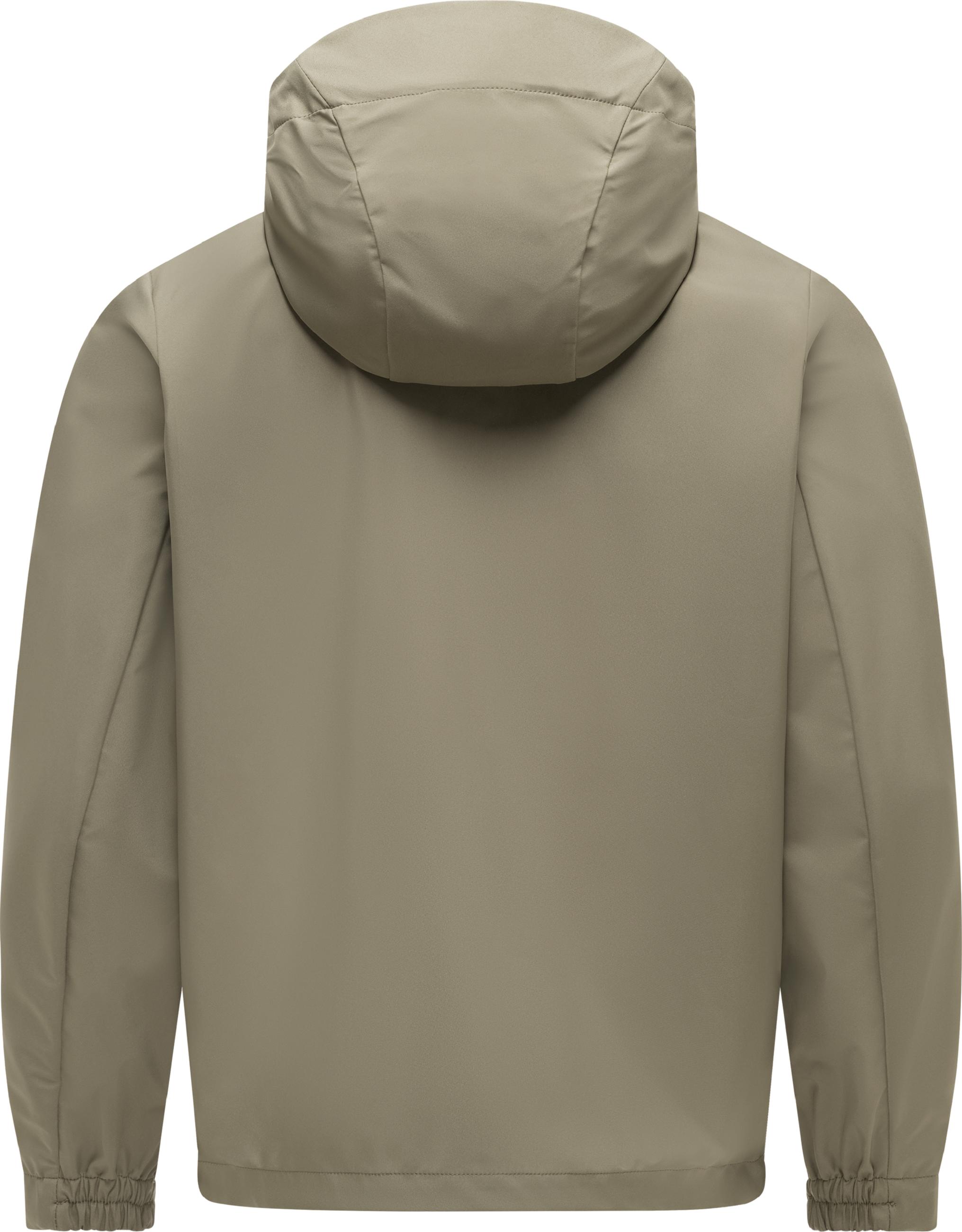 Wasserdichte Übergangsjacke mit Kapuze "Shellwie Bonded" Dusty Olive