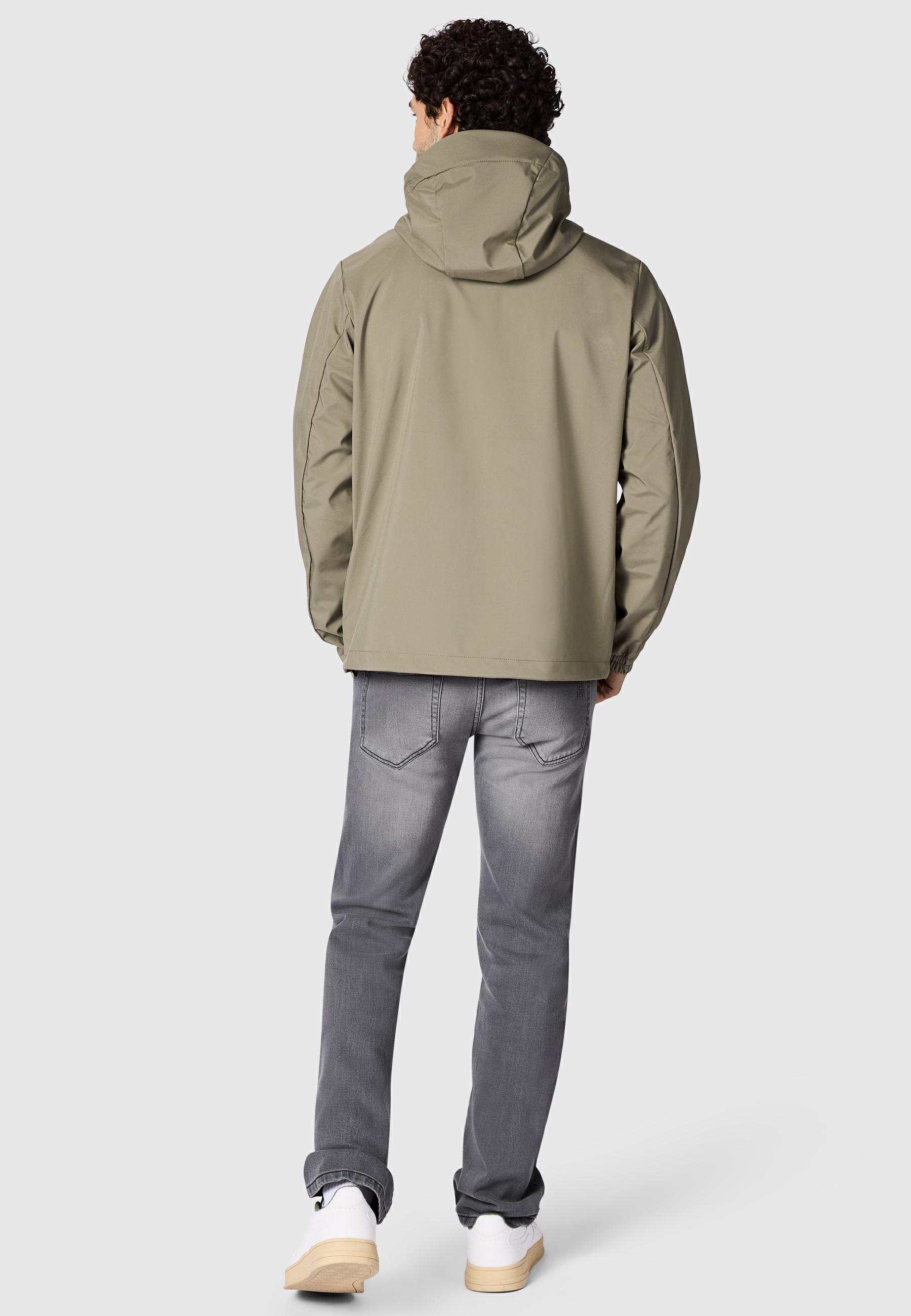 Wasserdichte Übergangsjacke mit Kapuze "Shellwie Bonded" Dusty Olive