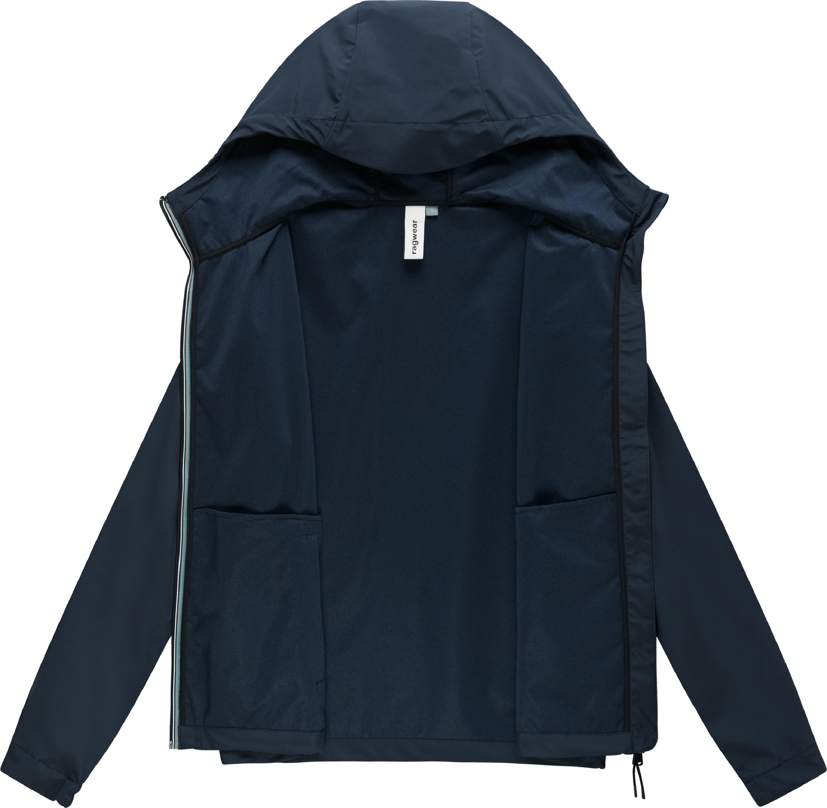 Wasserdichte Übergangsjacke mit Kapuze "Shellwie Bonded" Navy
