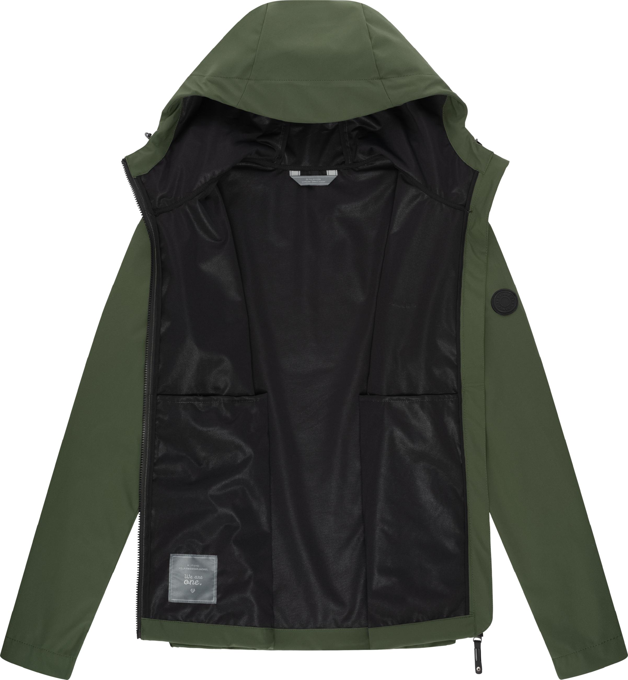 Softshell Übergangsjacke "Shellwie" Dark Olive