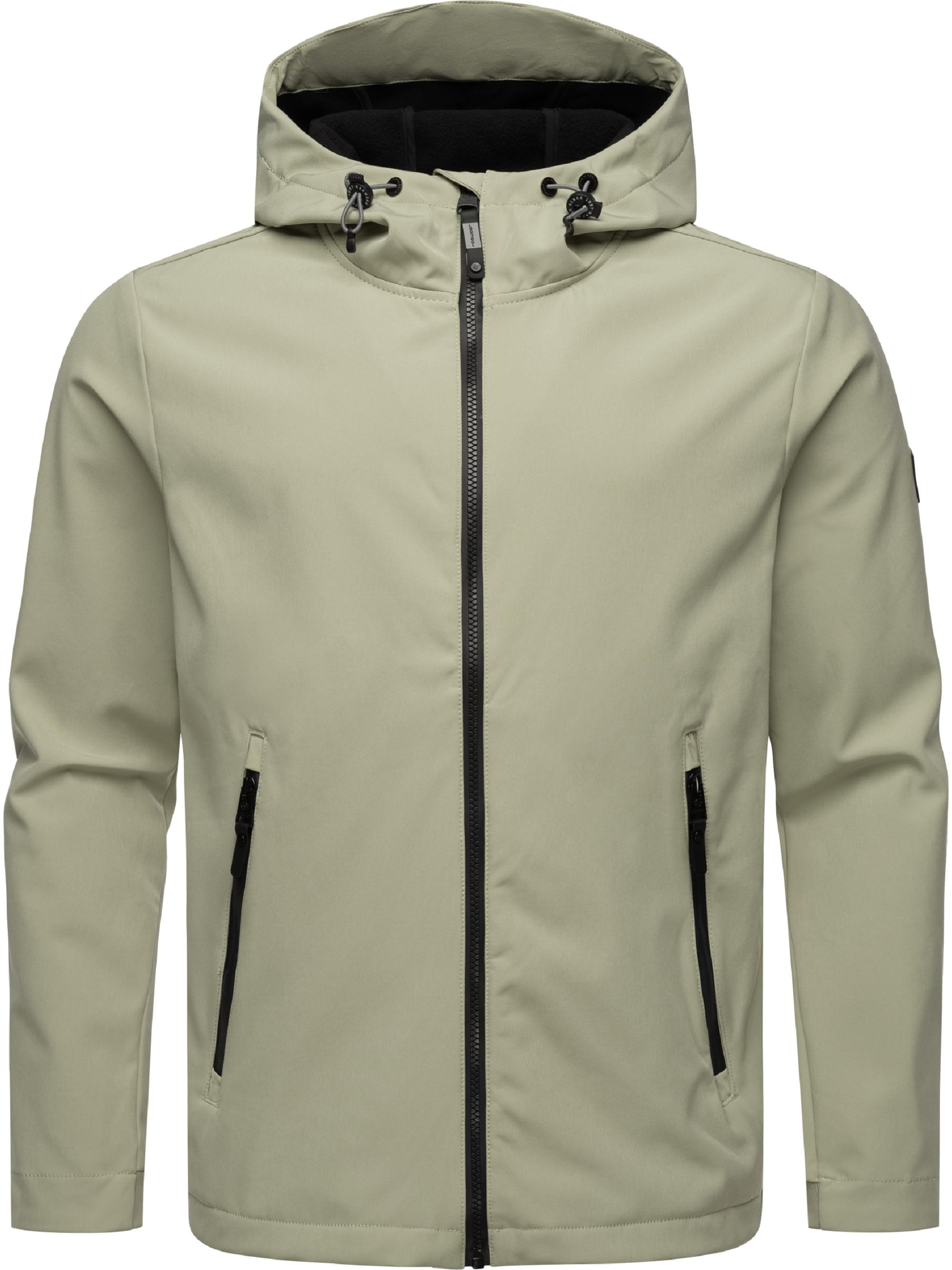 Wasserdichte Softshelljacke mit Kapuze "Shellwie Warm" Dusty Olive