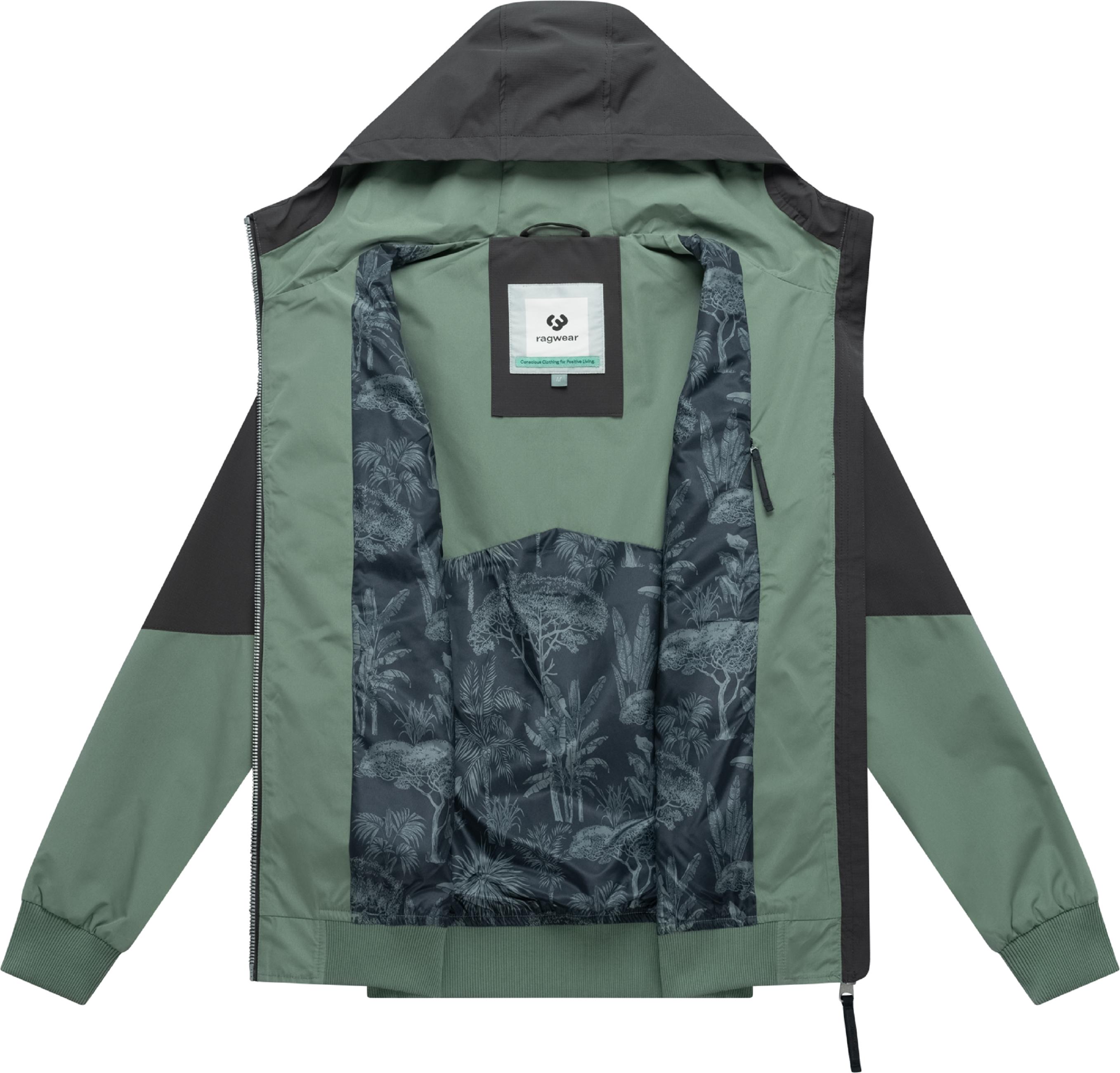 Wasserdichte Übergangsjacke mit Kapuze "Sherwend" Baltic