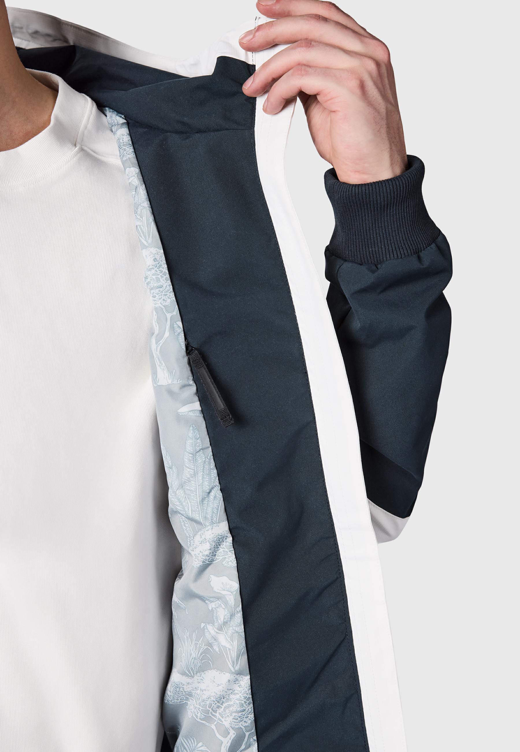 Wasserdichte Übergangsjacke mit Kapuze "Sherwend" Navy