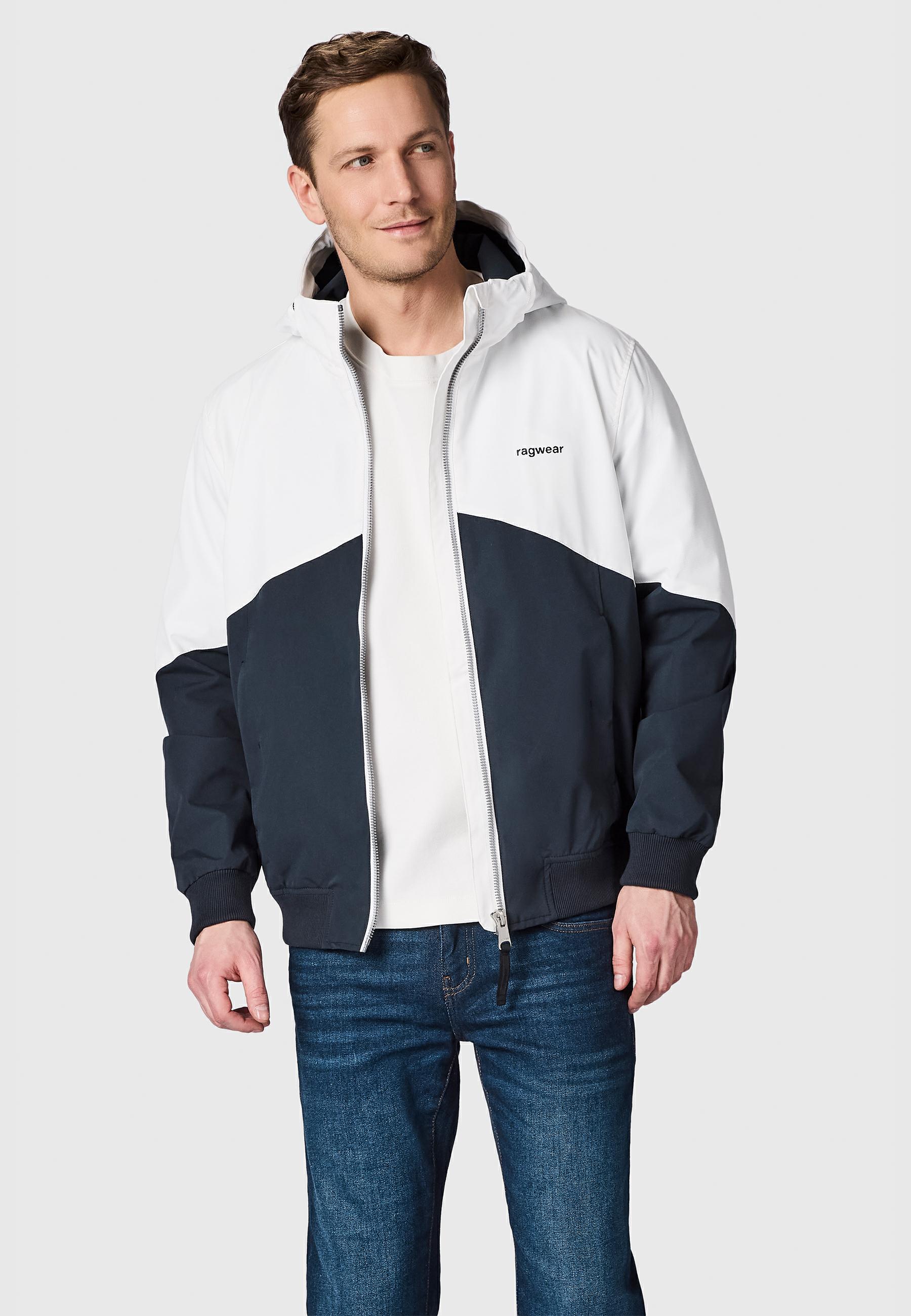 Wasserdichte Übergangsjacke mit Kapuze "Sherwend" Navy