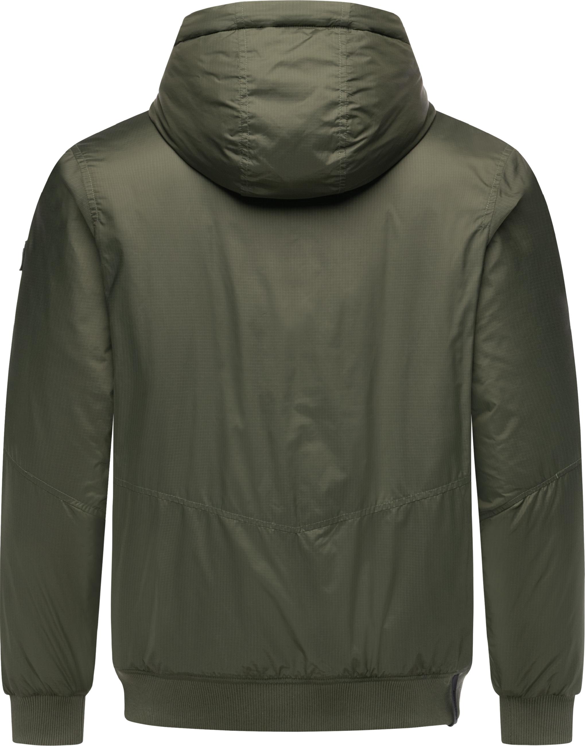 Outdoorjacke mit Kapuze "Sherwer YOUMODO" Dark Olive
