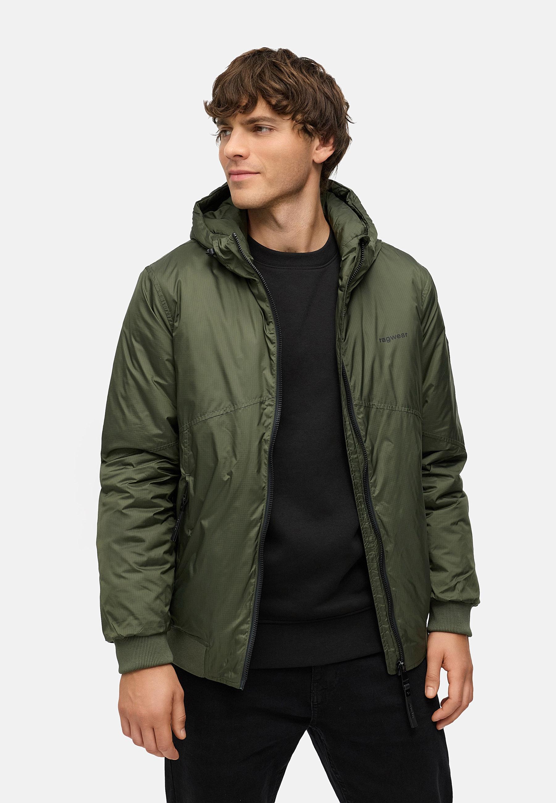 Outdoorjacke mit Kapuze "Sherwer YOUMODO" Dark Olive