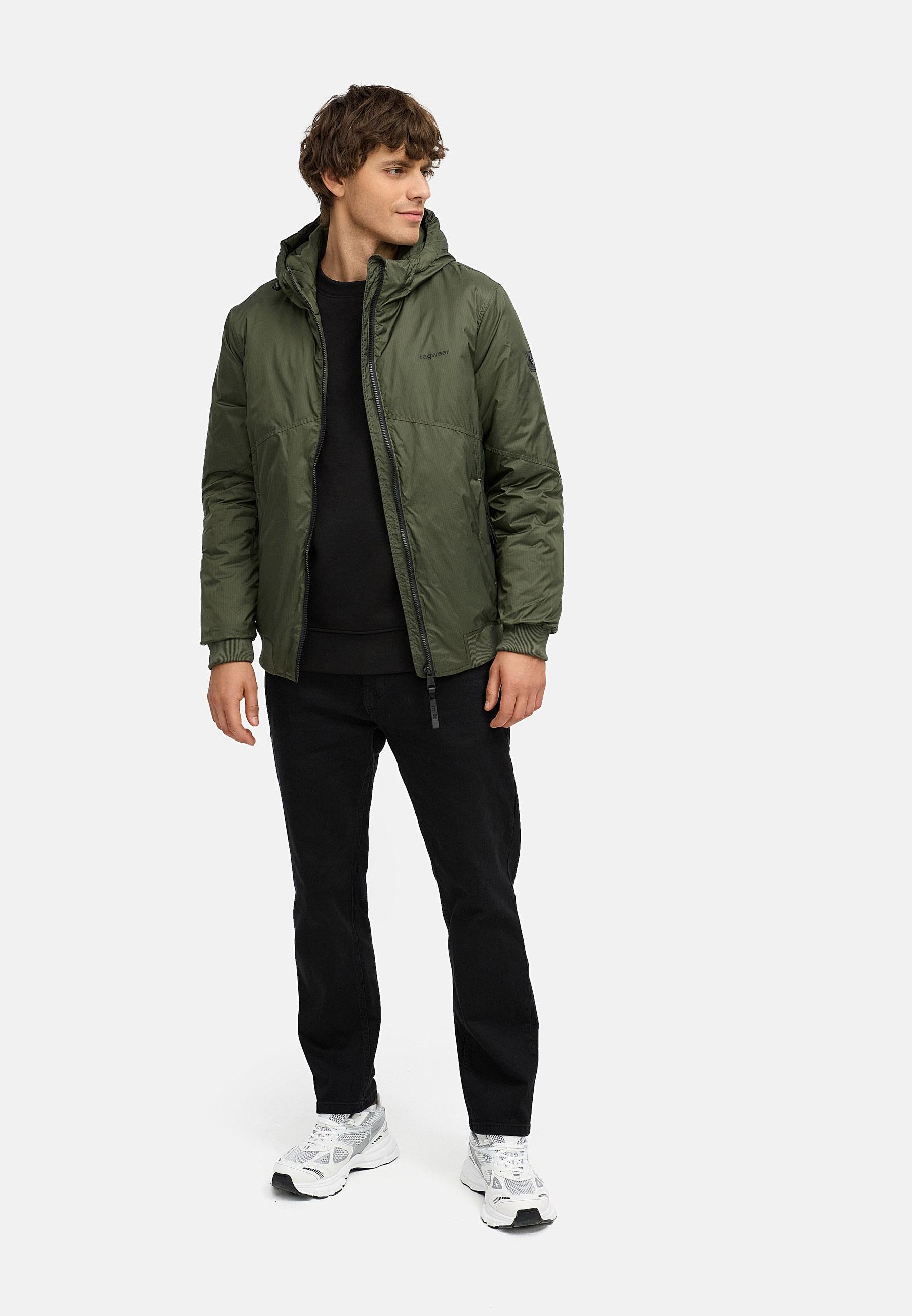 Outdoorjacke mit Kapuze "Sherwer YOUMODO" Dark Olive