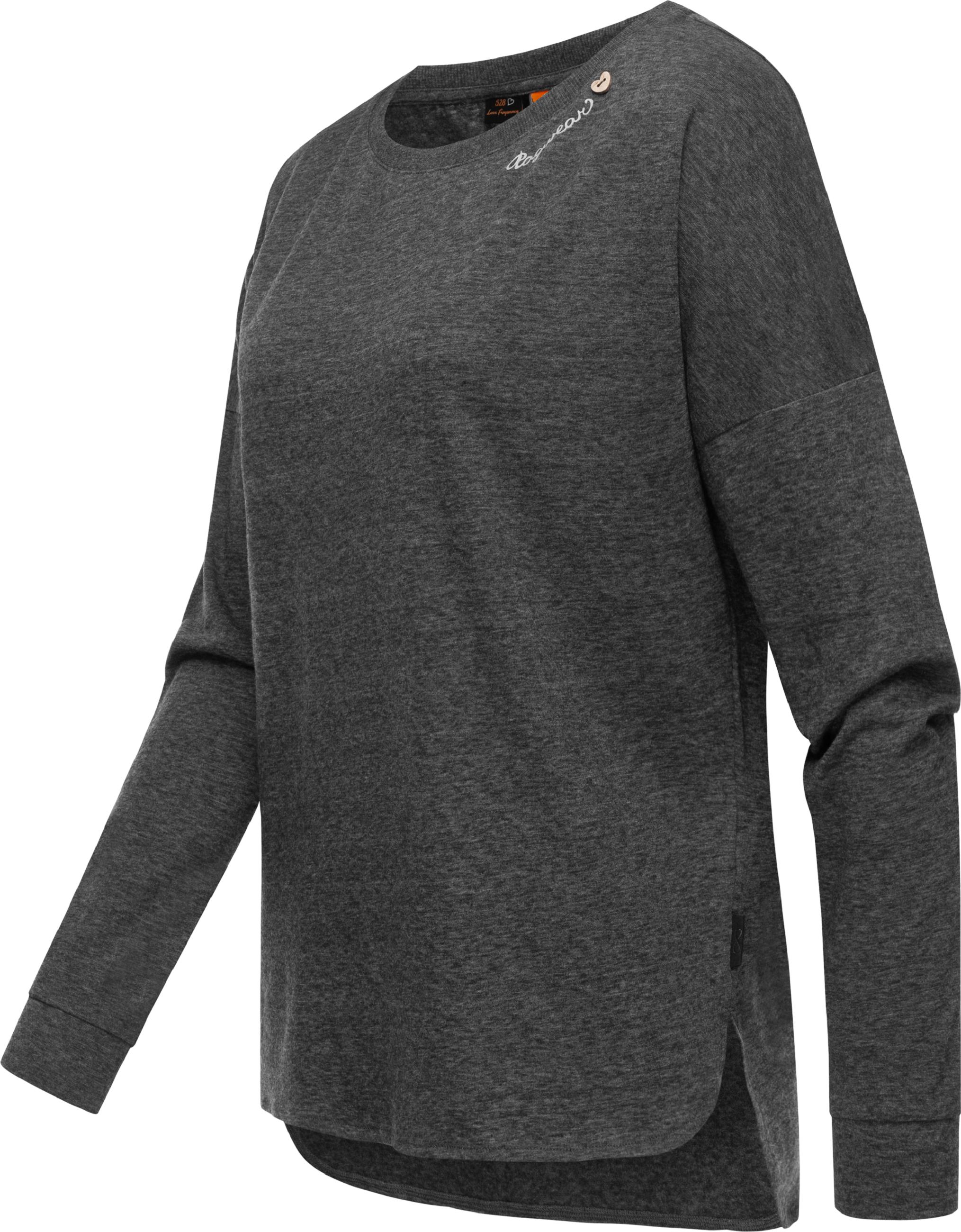 Longsleeve mit abgerundetem Saum "Shimona Long" Dark Grey