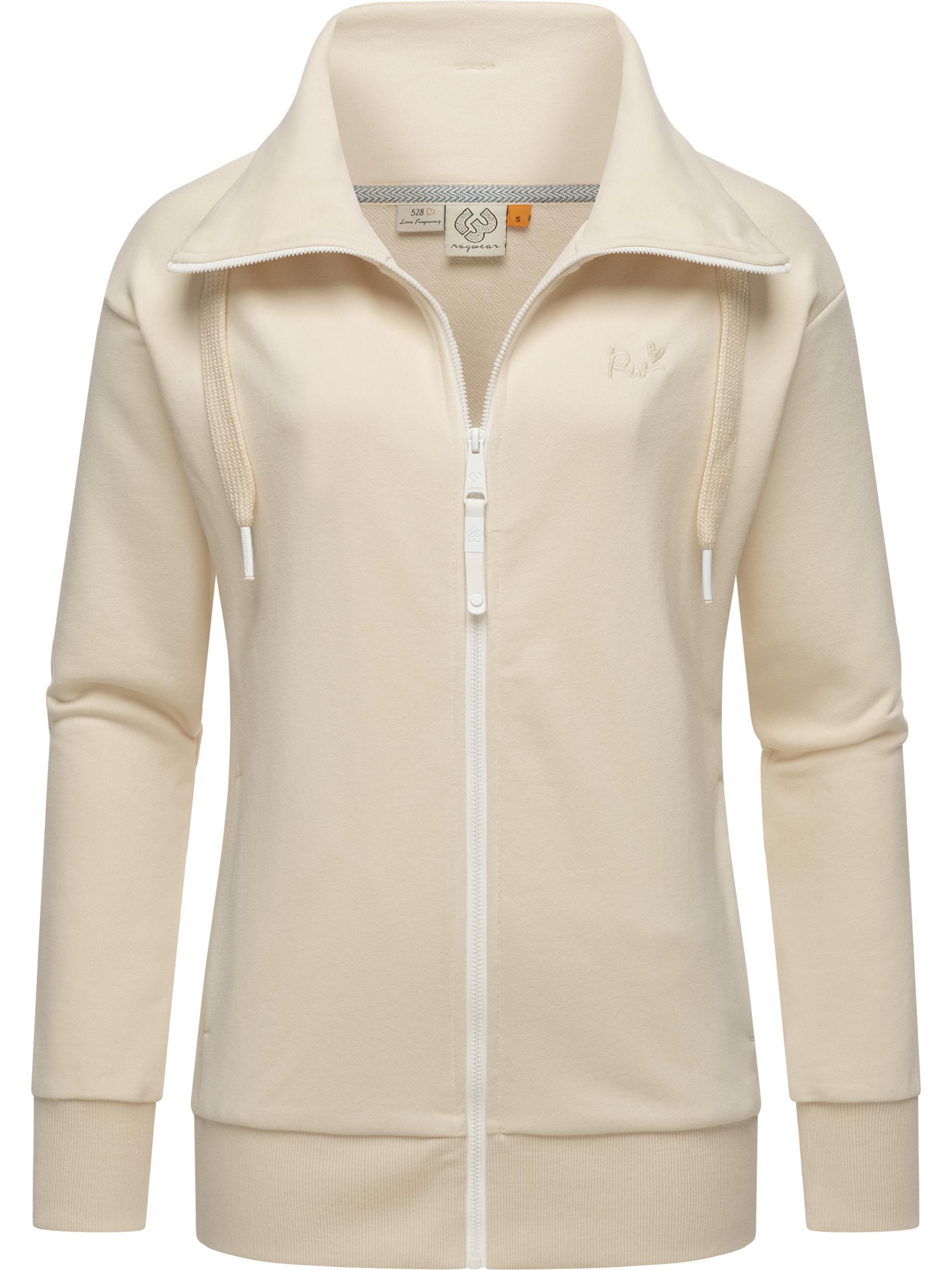 Sweatjacke mit hohem Kragen "Shocky" Beige24