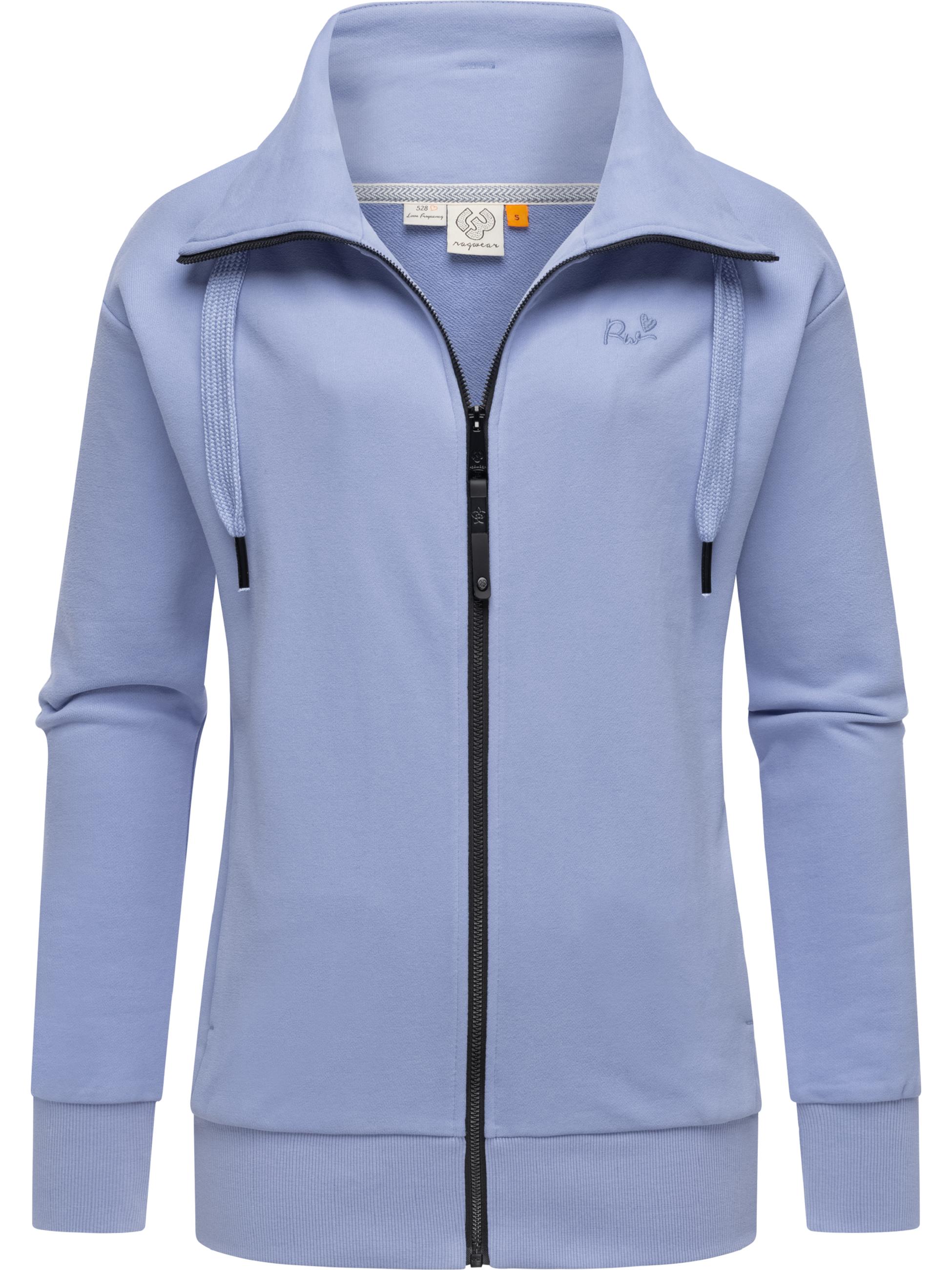 Sweatjacke mit hohem Kragen "Shocky" Blue24