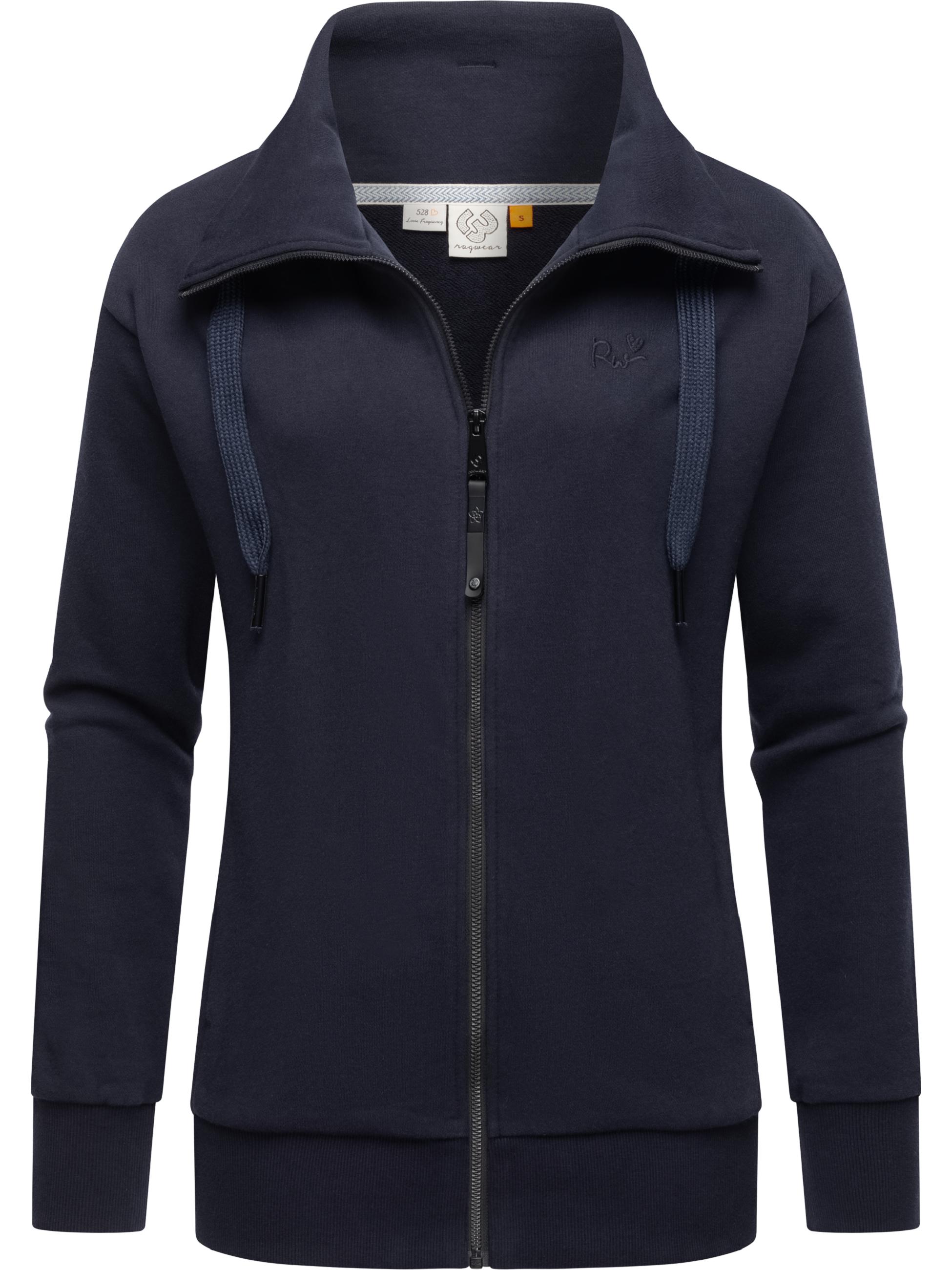 Sweatjacke mit hohem Kragen "Shocky" Navy24