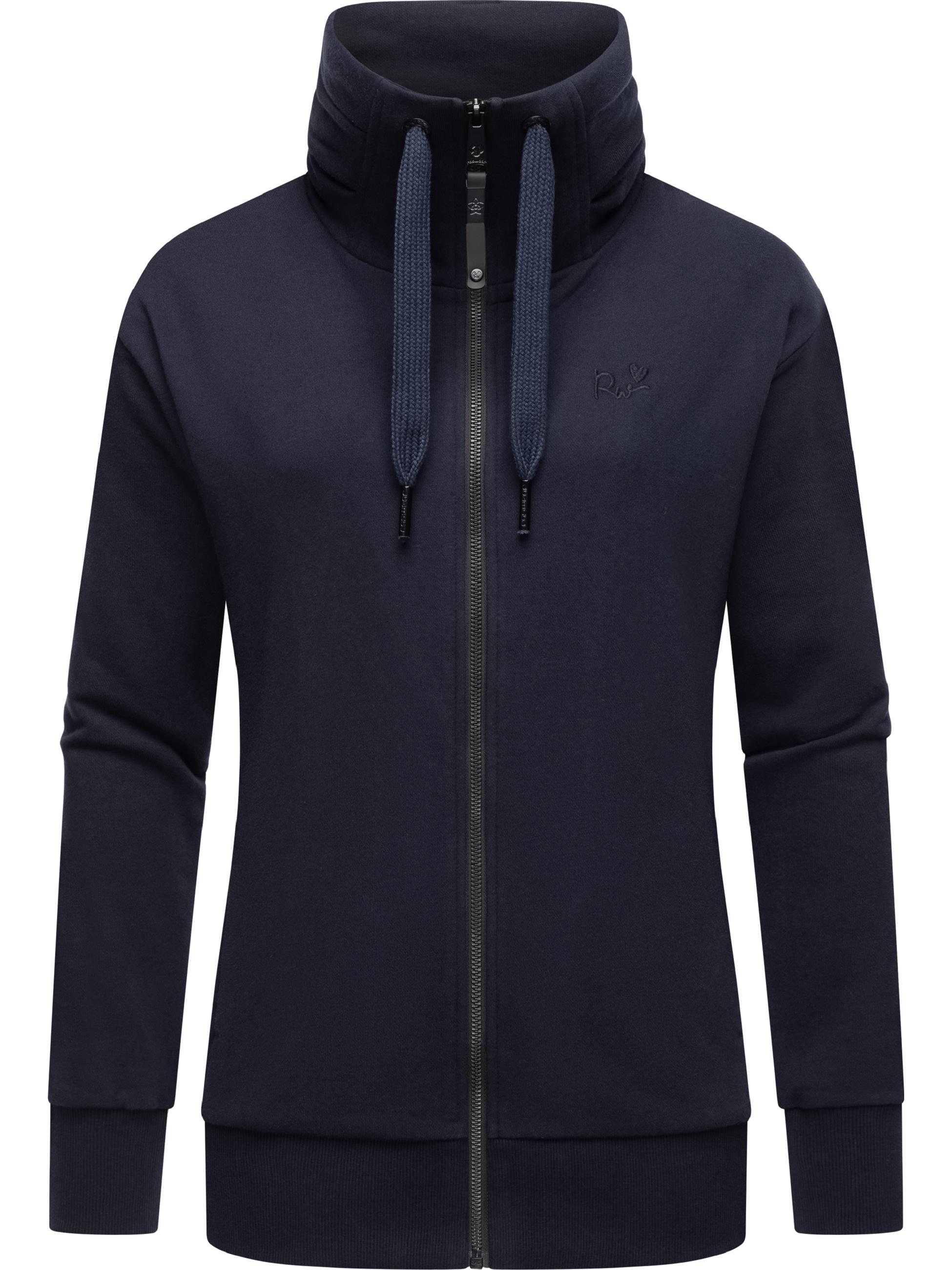 Sweatjacke mit hohem Kragen "Shocky" Navy24