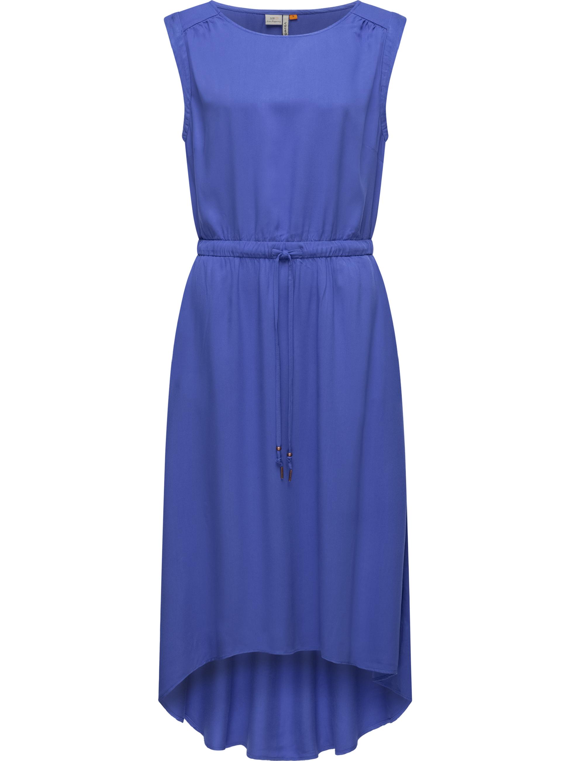 Sommerkleid mit Taillenband "Sirocco" Web Blue