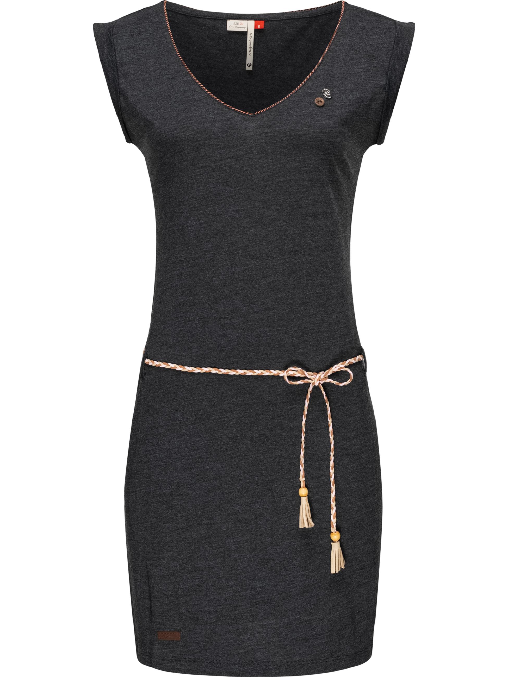 Leichtes Sommerkleid "Slavka" Schwarz20