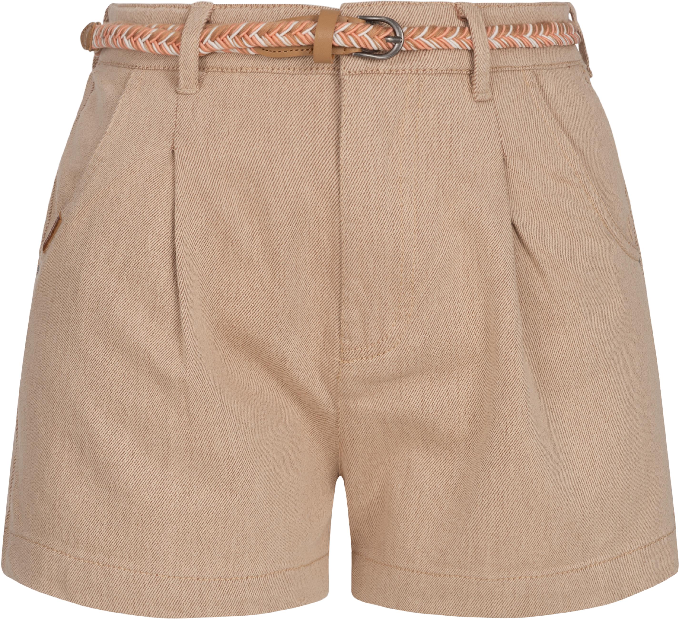 Leichte Bermuda Hotpants "Sorenn Intl." Cream