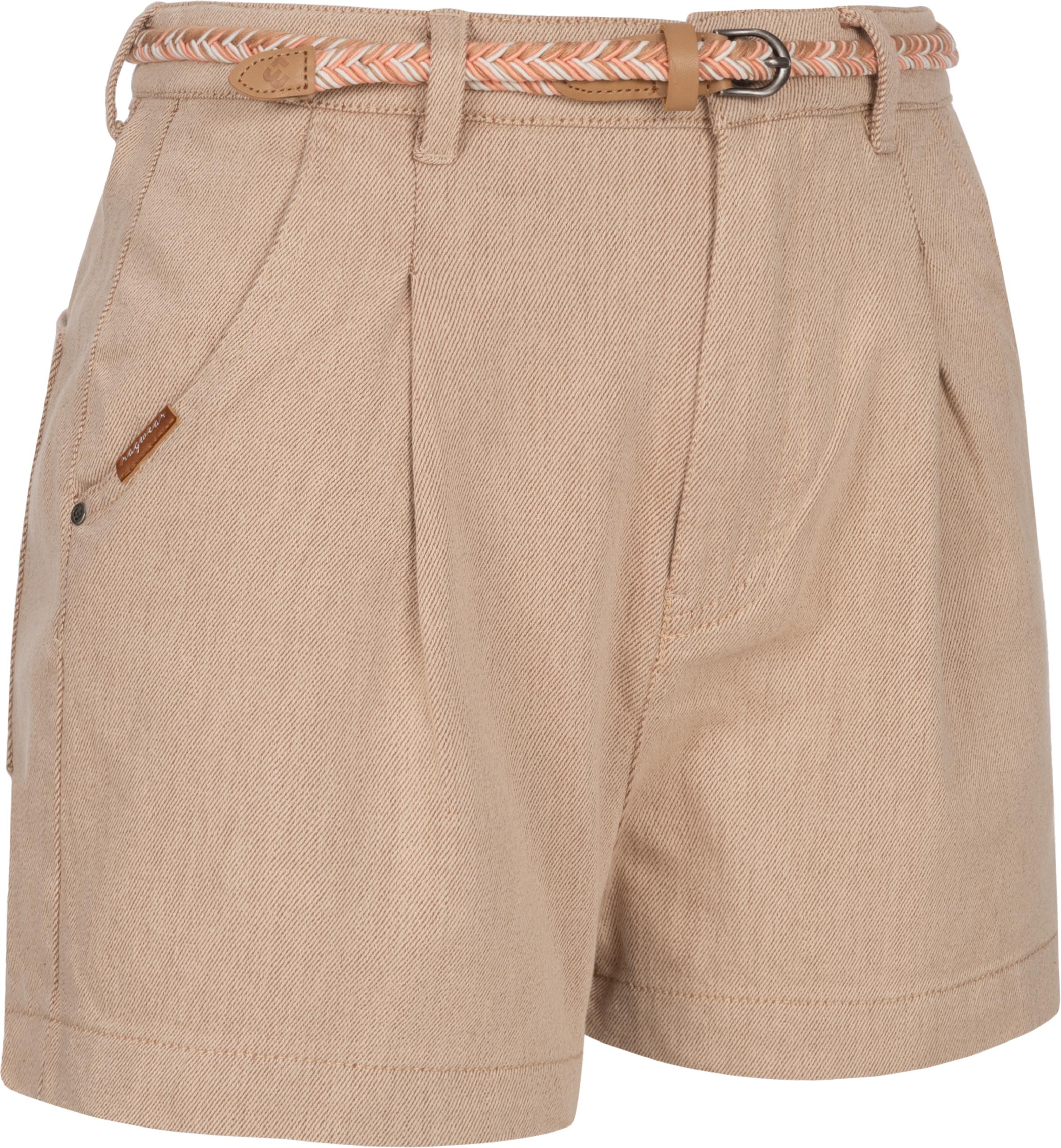 Leichte Bermuda Hotpants "Sorenn Intl." Cream