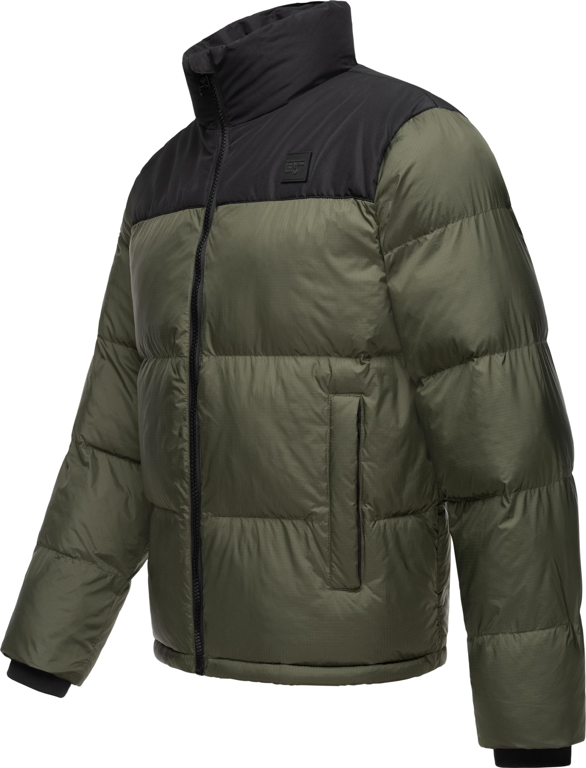 Winterjacke im Retro-Look "Stafen" Dark Olive