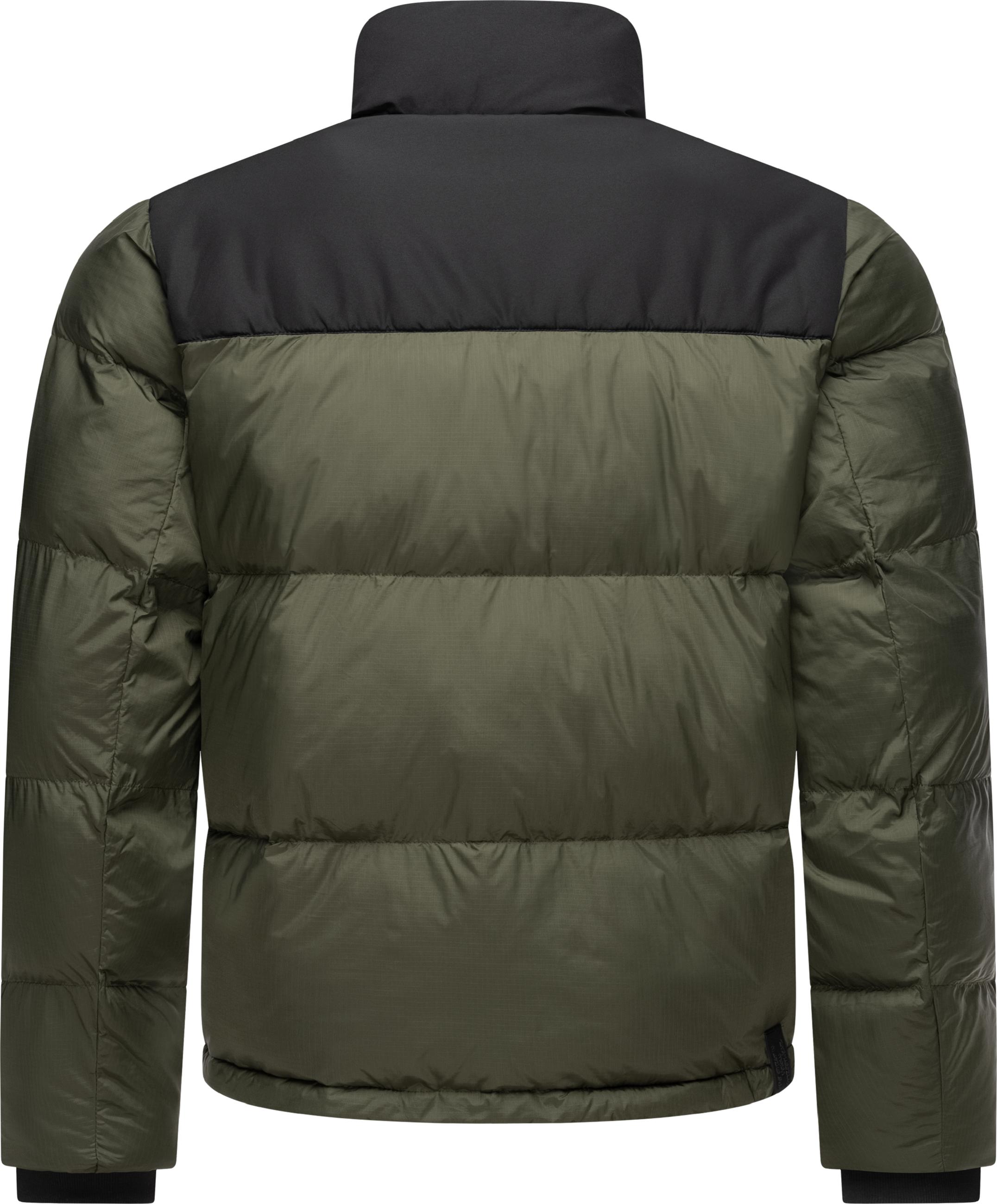 Winterjacke im Retro-Look "Stafen" Dark Olive