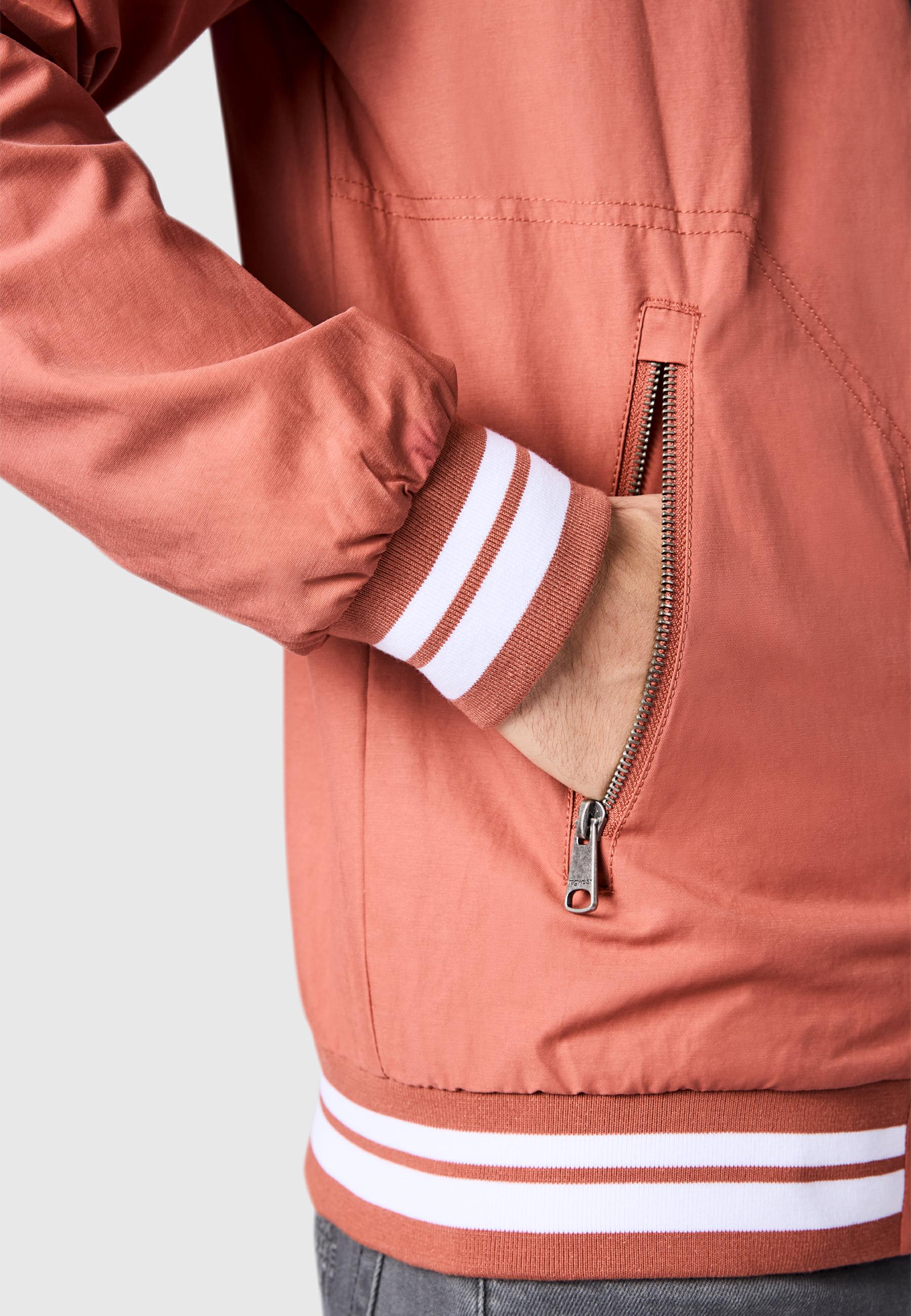 Leichte Übergangsjacke "Stewan" Terracotta