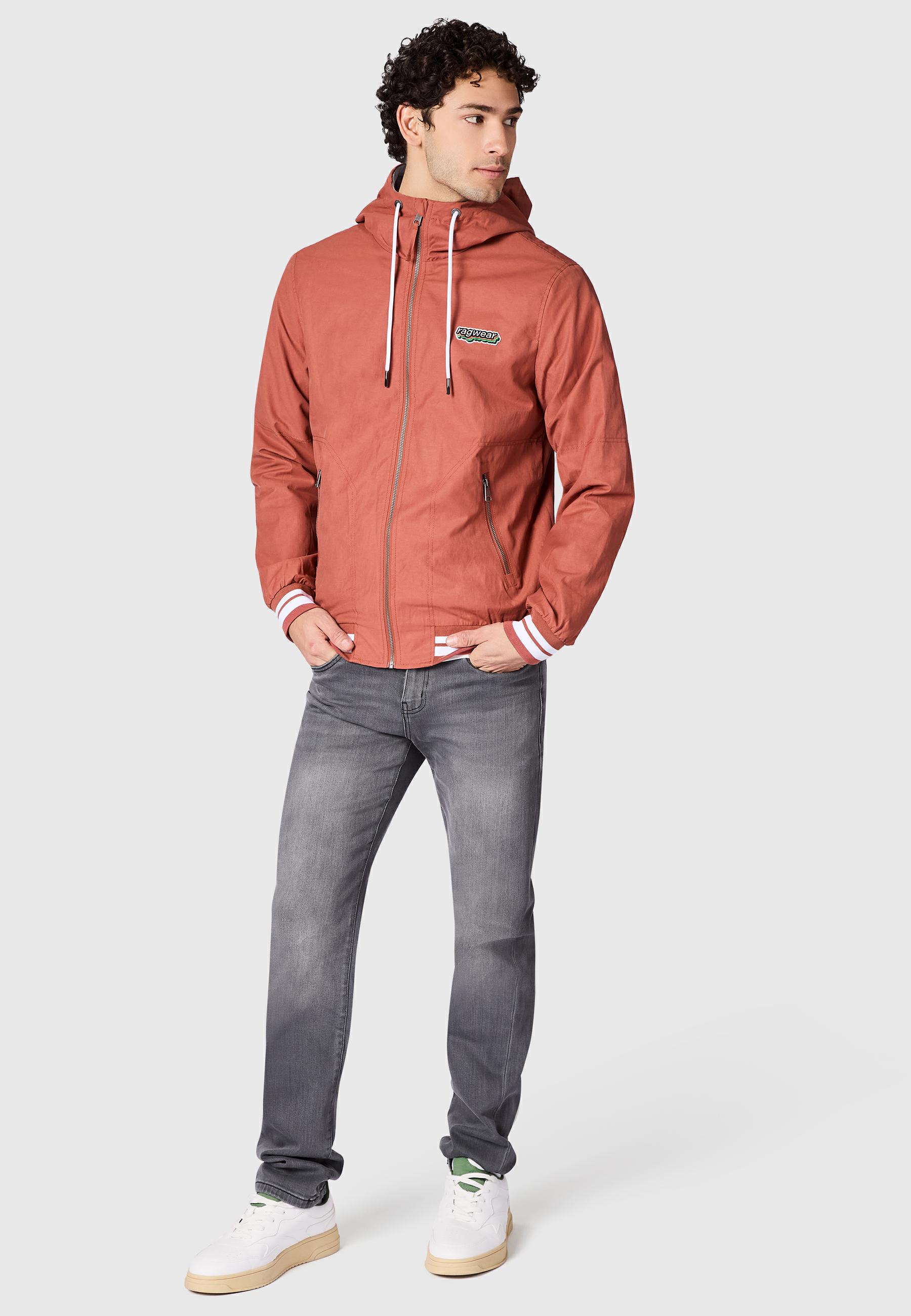 Leichte Übergangsjacke "Stewan" Terracotta