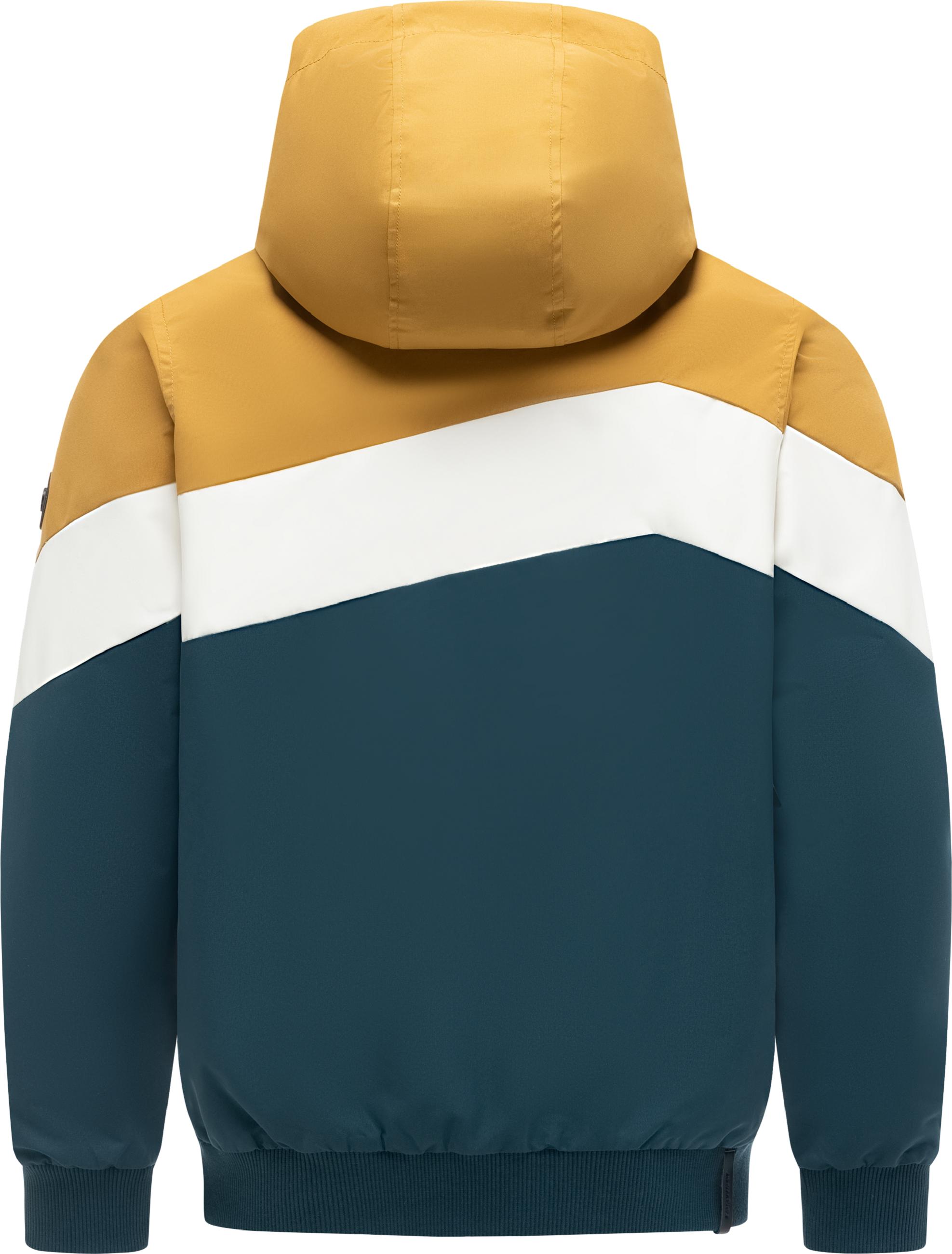 Wasserdichte Übergangsjacke "Stewie Block" Cinnamon