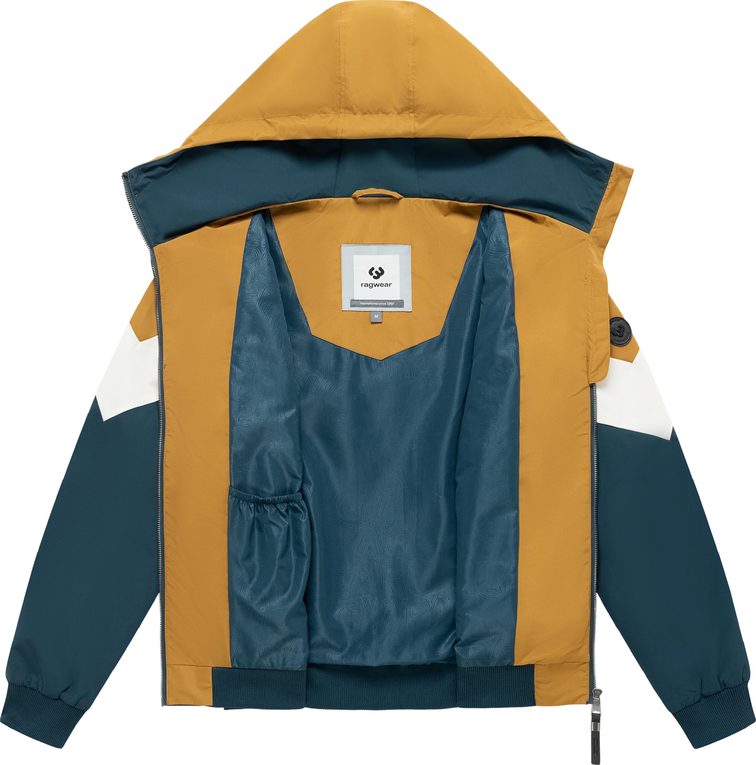 Wasserdichte Übergangsjacke "Stewie Block" Cinnamon