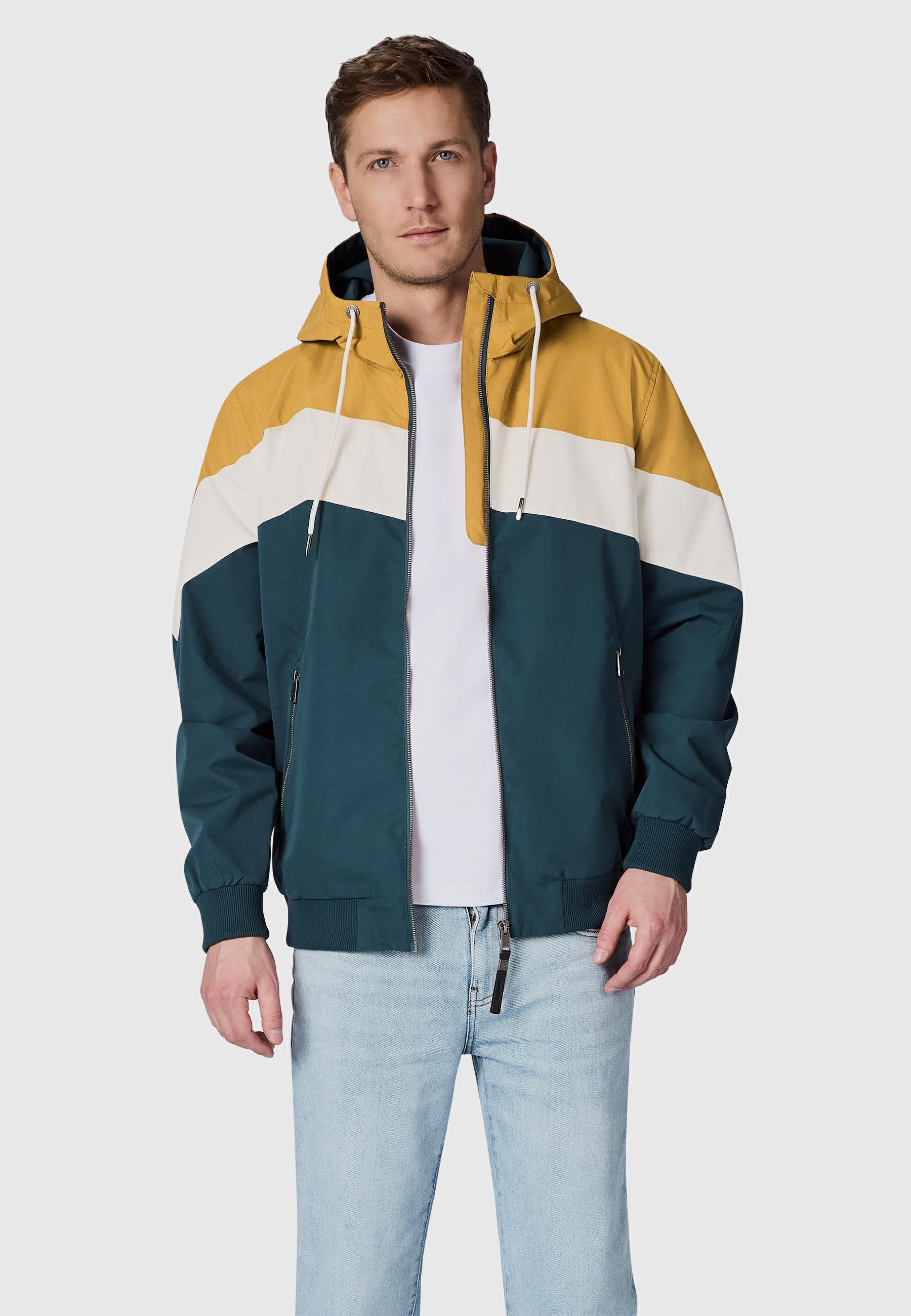 Wasserdichte Übergangsjacke "Stewie Block" Cinnamon