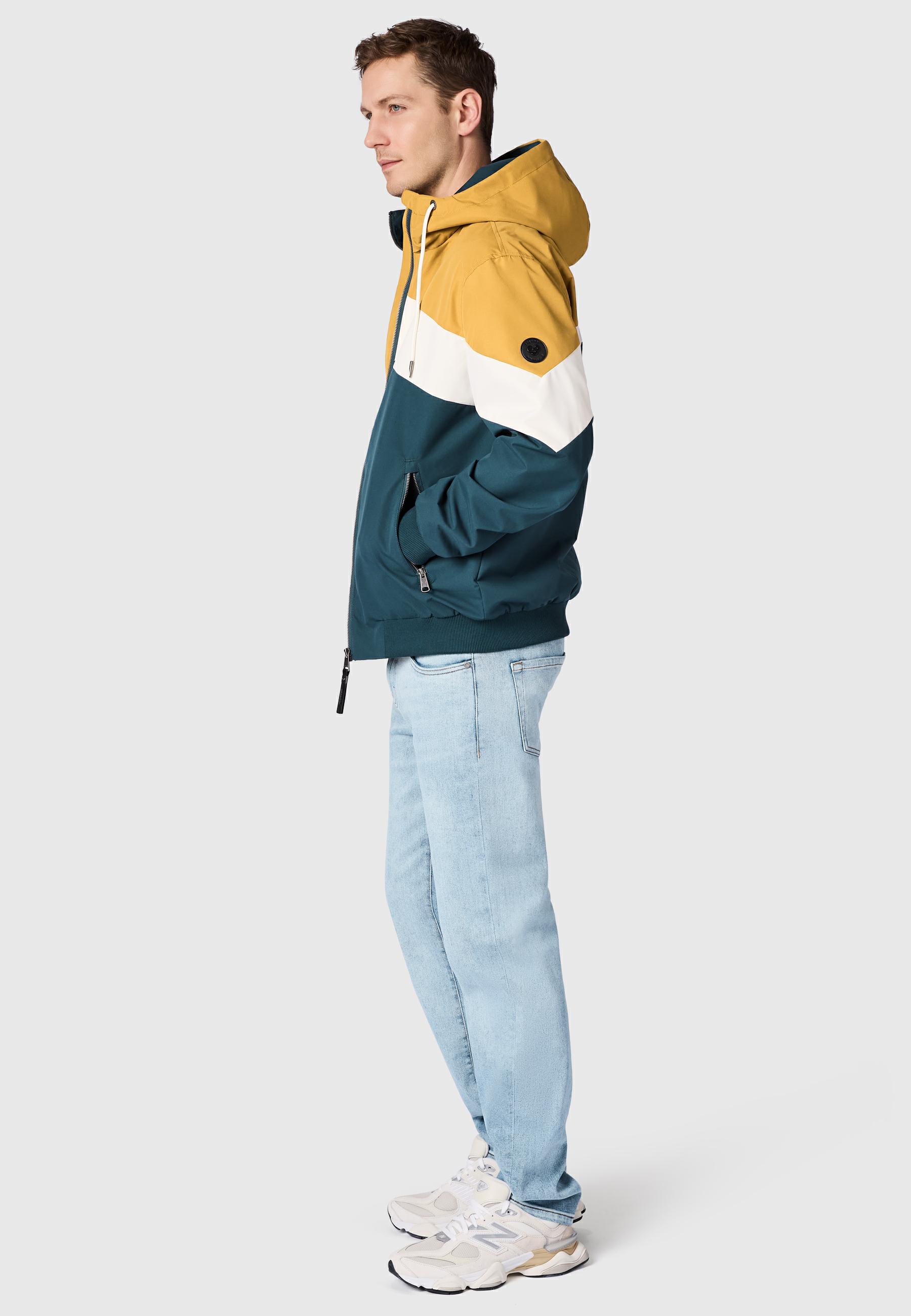 Wasserdichte Übergangsjacke "Stewie Block" Cinnamon