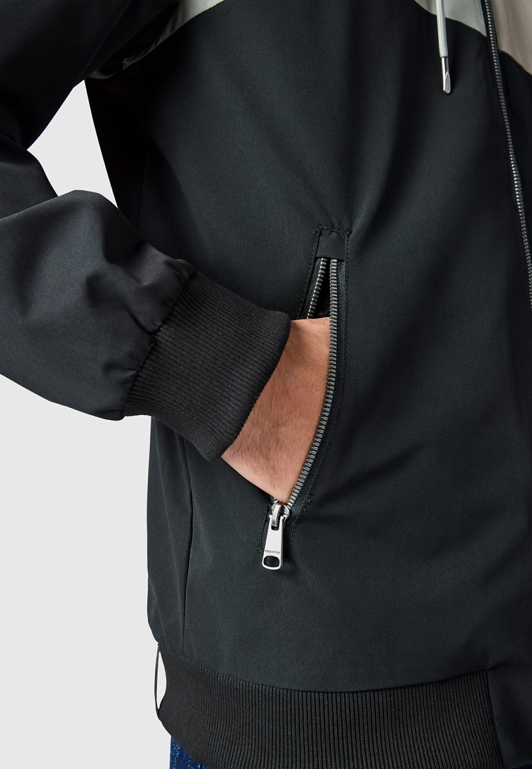 Wasserdichte Übergangsjacke "Stewie Block" Dark Olive