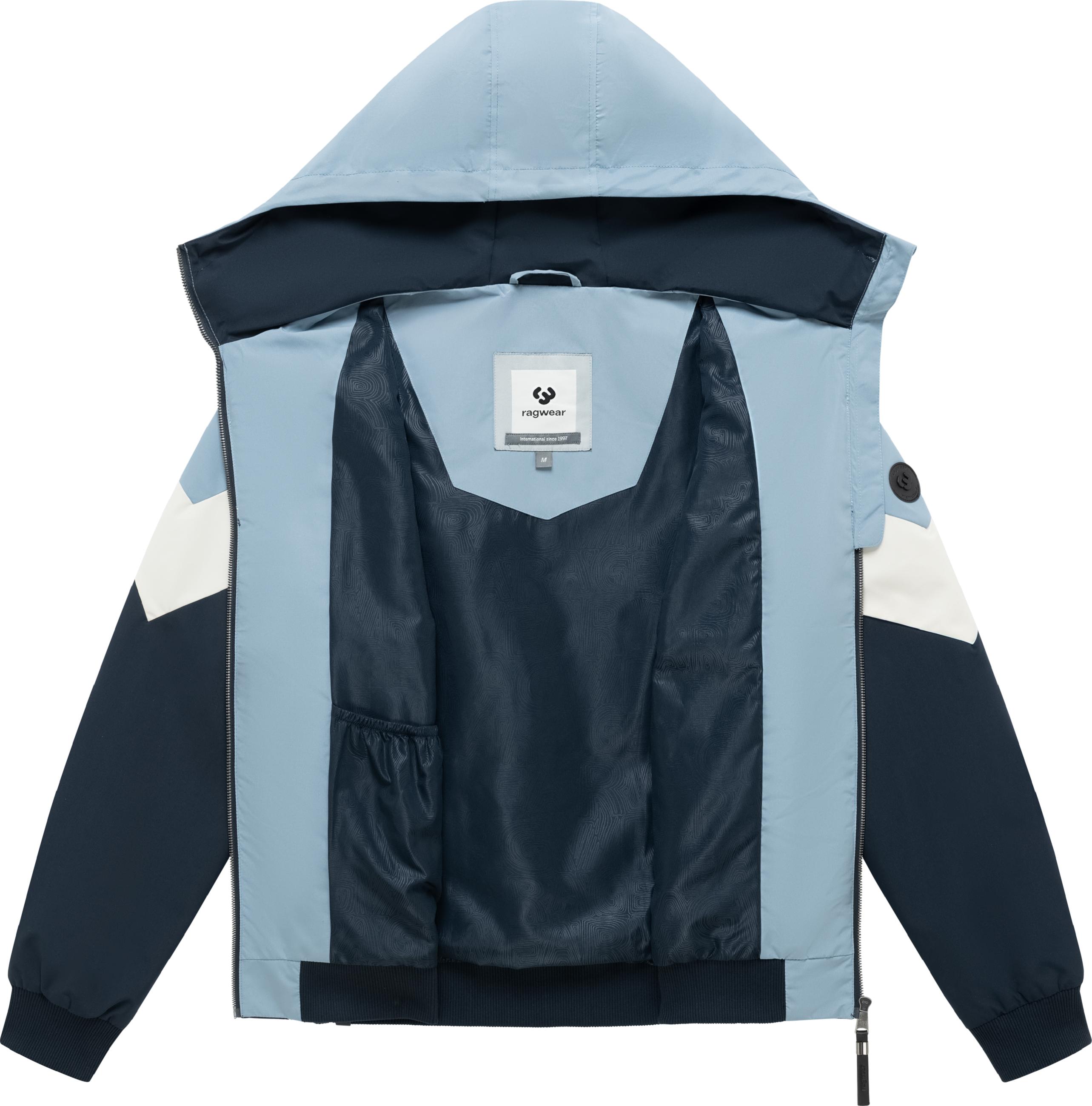 Wasserdichte Übergangsjacke "Stewie Block" Dusty Blue