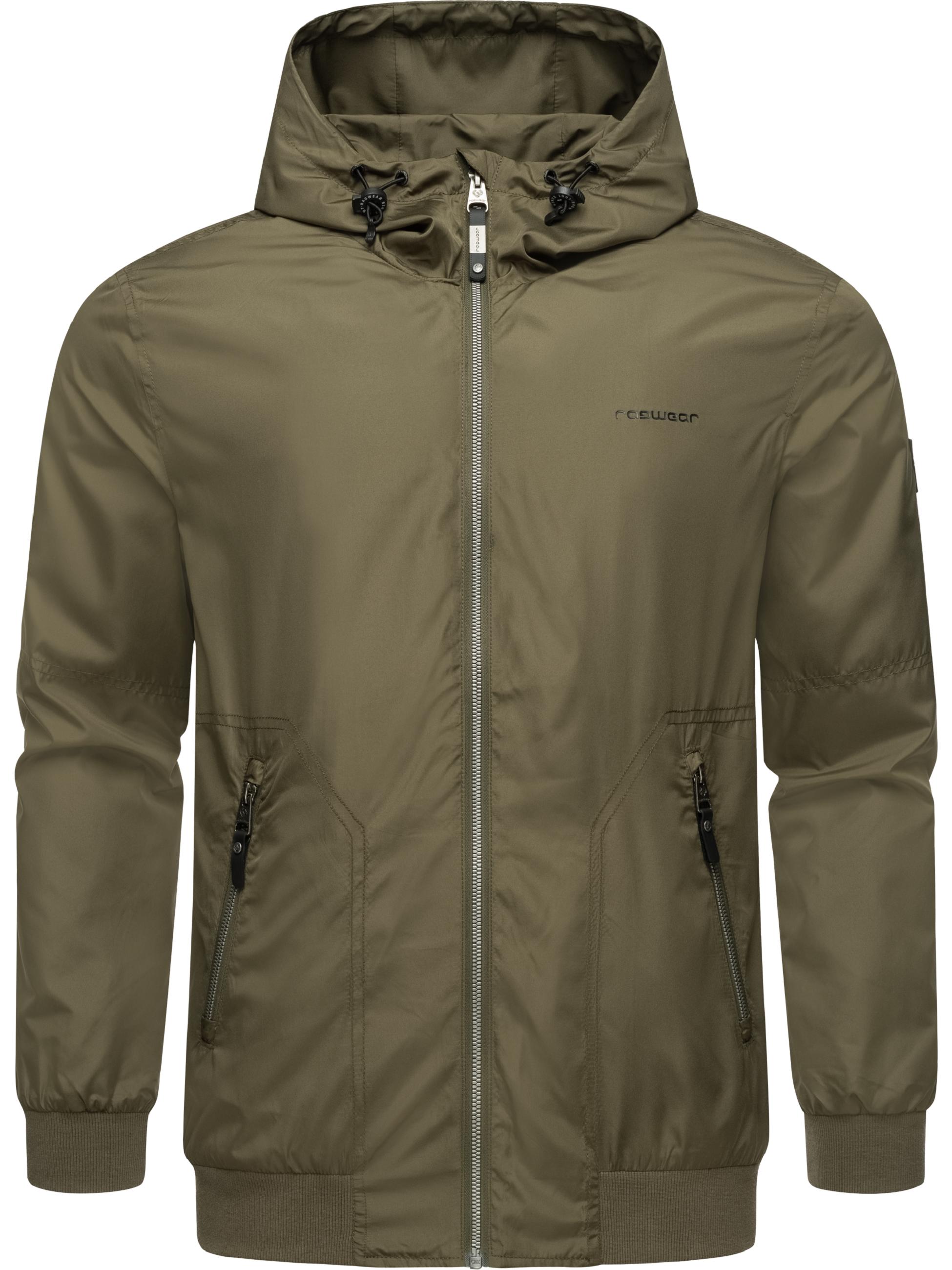 Leichte Übergangsjacke mit Kapuze "Stewie II" Dark Olive