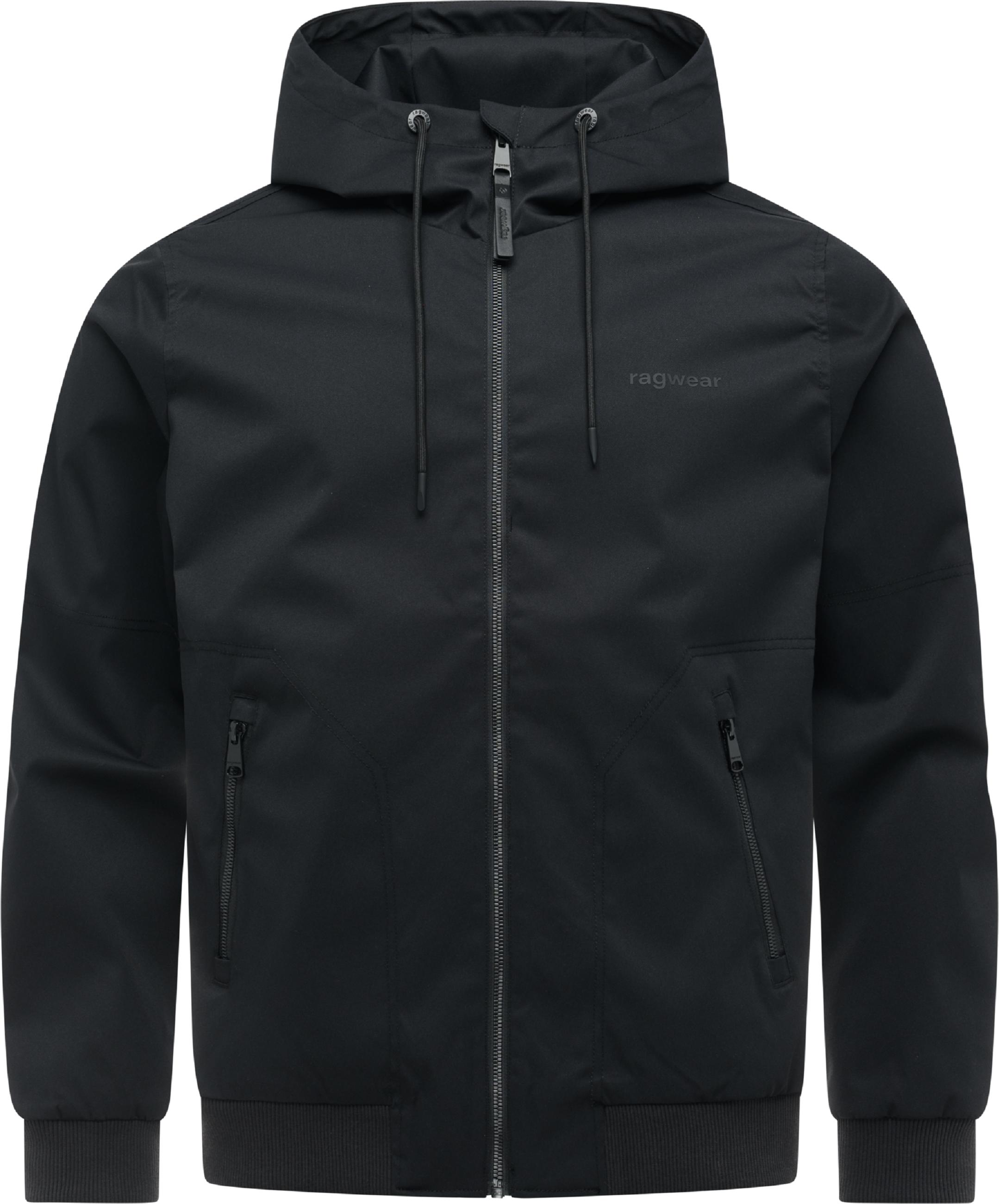 Leichte wasserdichte Übergangsjacke "Stewie Twill YOUMODO" Black