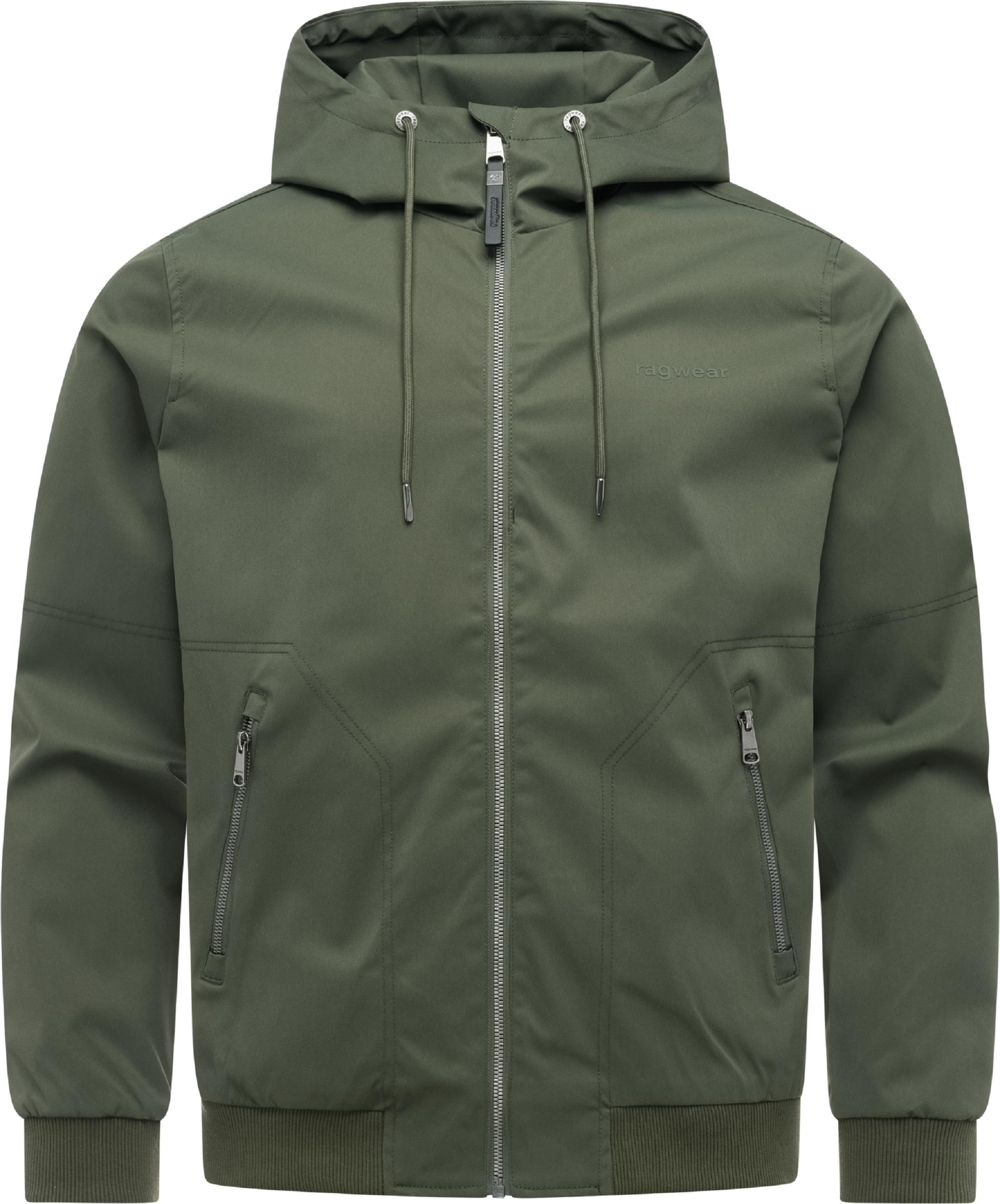 Leichte wasserdichte Übergangsjacke "Stewie Twill YOUMODO" Dark Olive