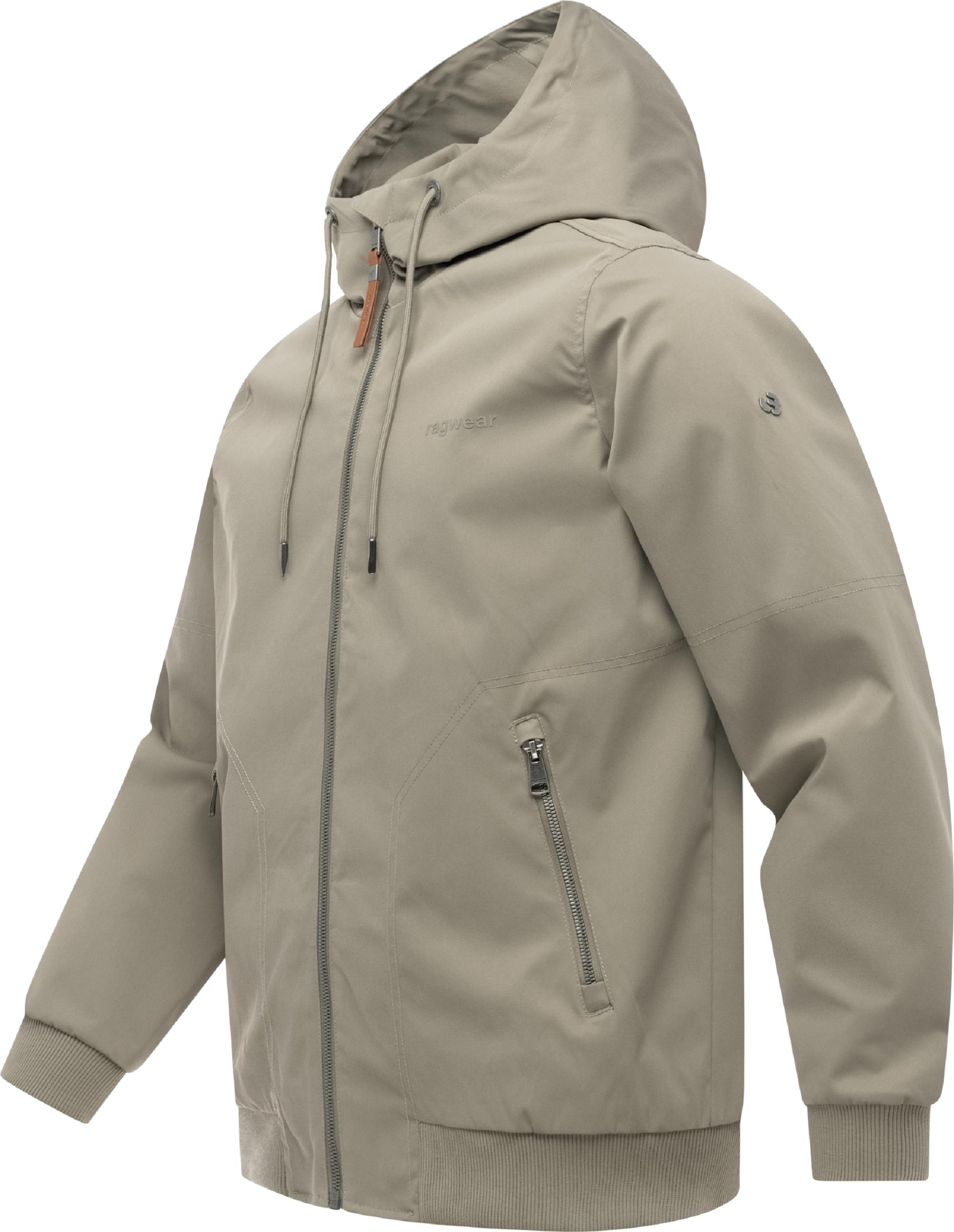 Leichte wasserdichte Übergangsjacke "Stewie Twill YOUMODO" Dusty Olive