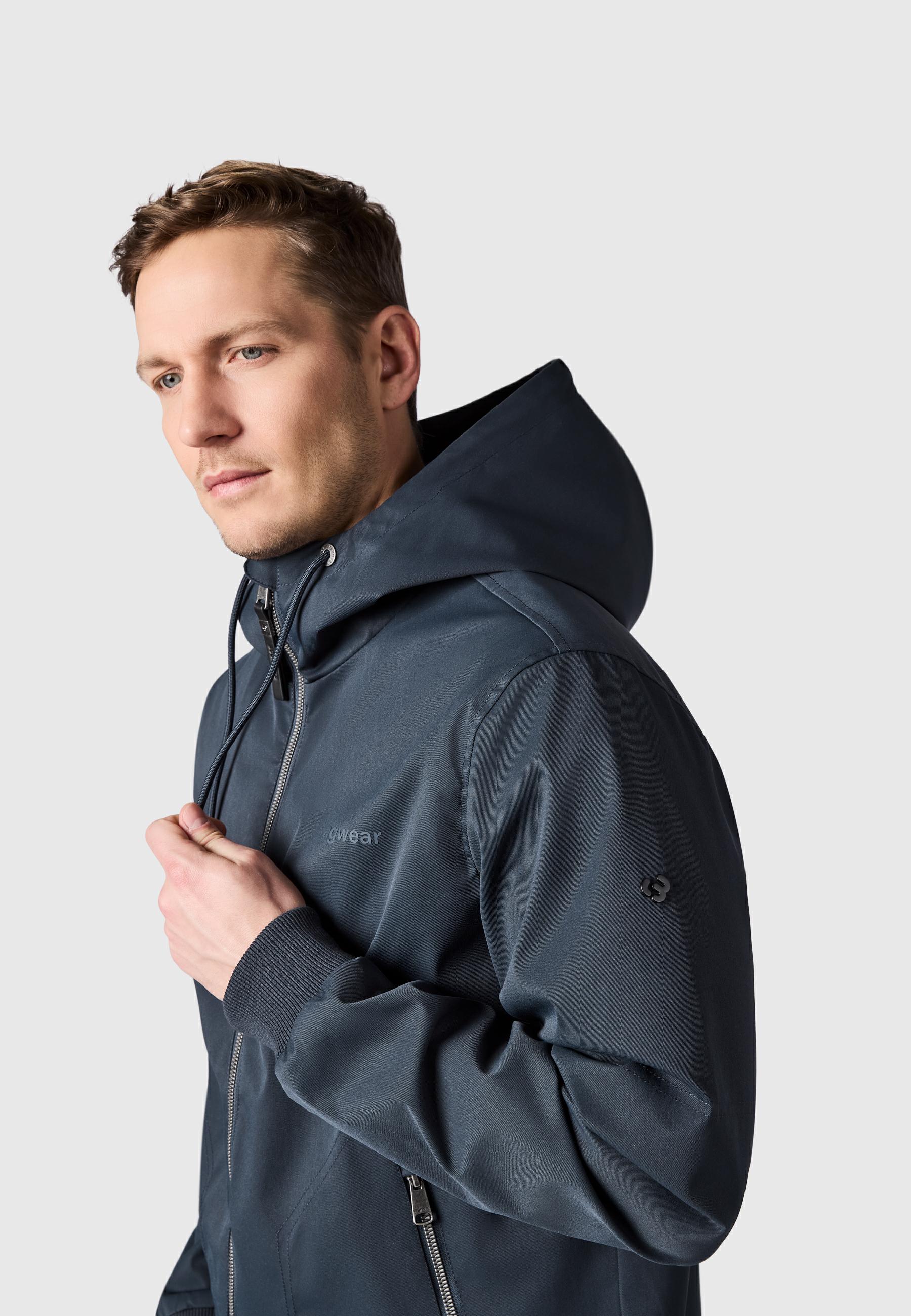 Leichte wasserdichte Übergangsjacke "Stewie Twill YOUMODO" Navy
