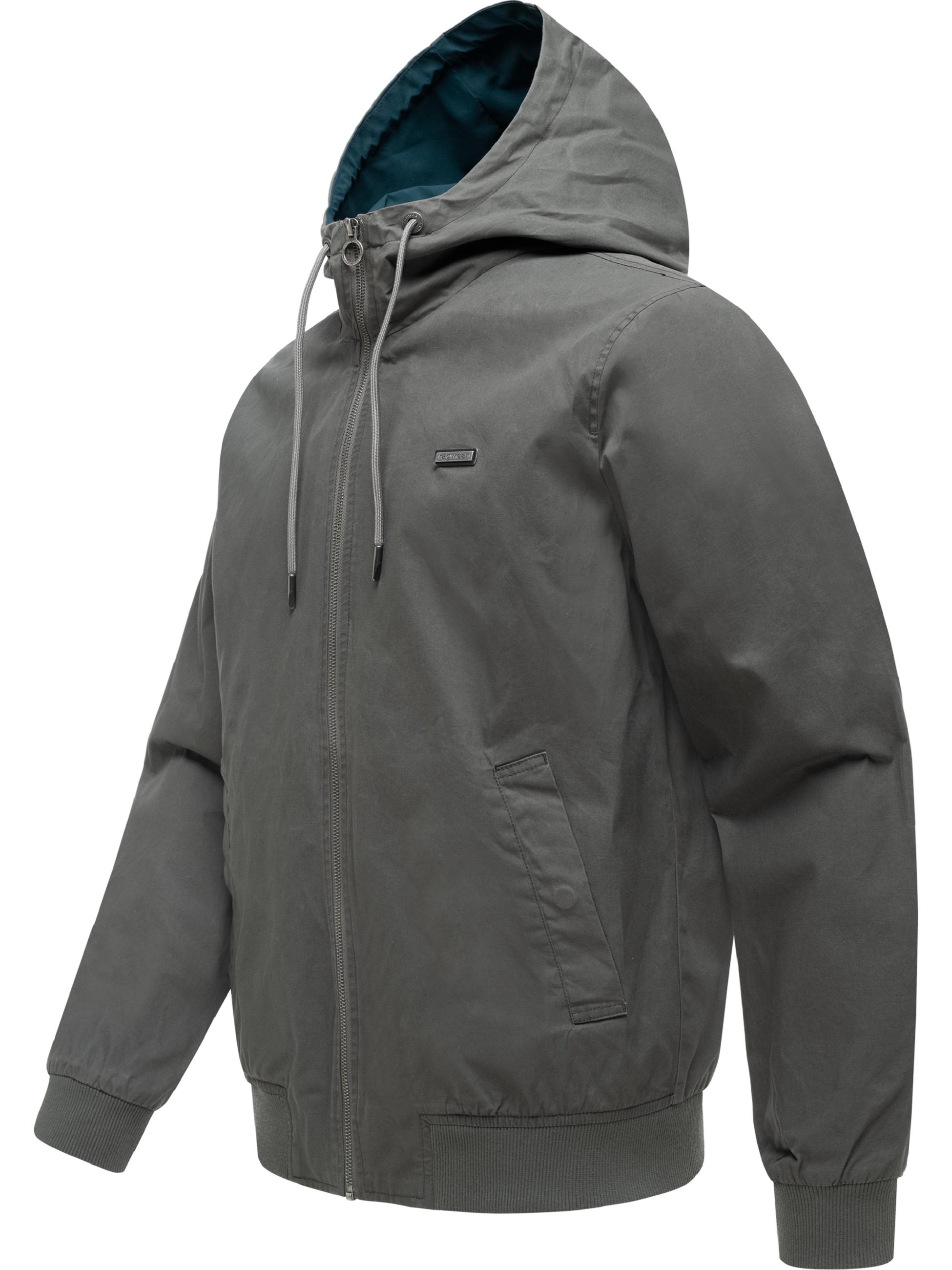 Griffige Übergangsjacke "Stewie Vintage" Stone Grey
