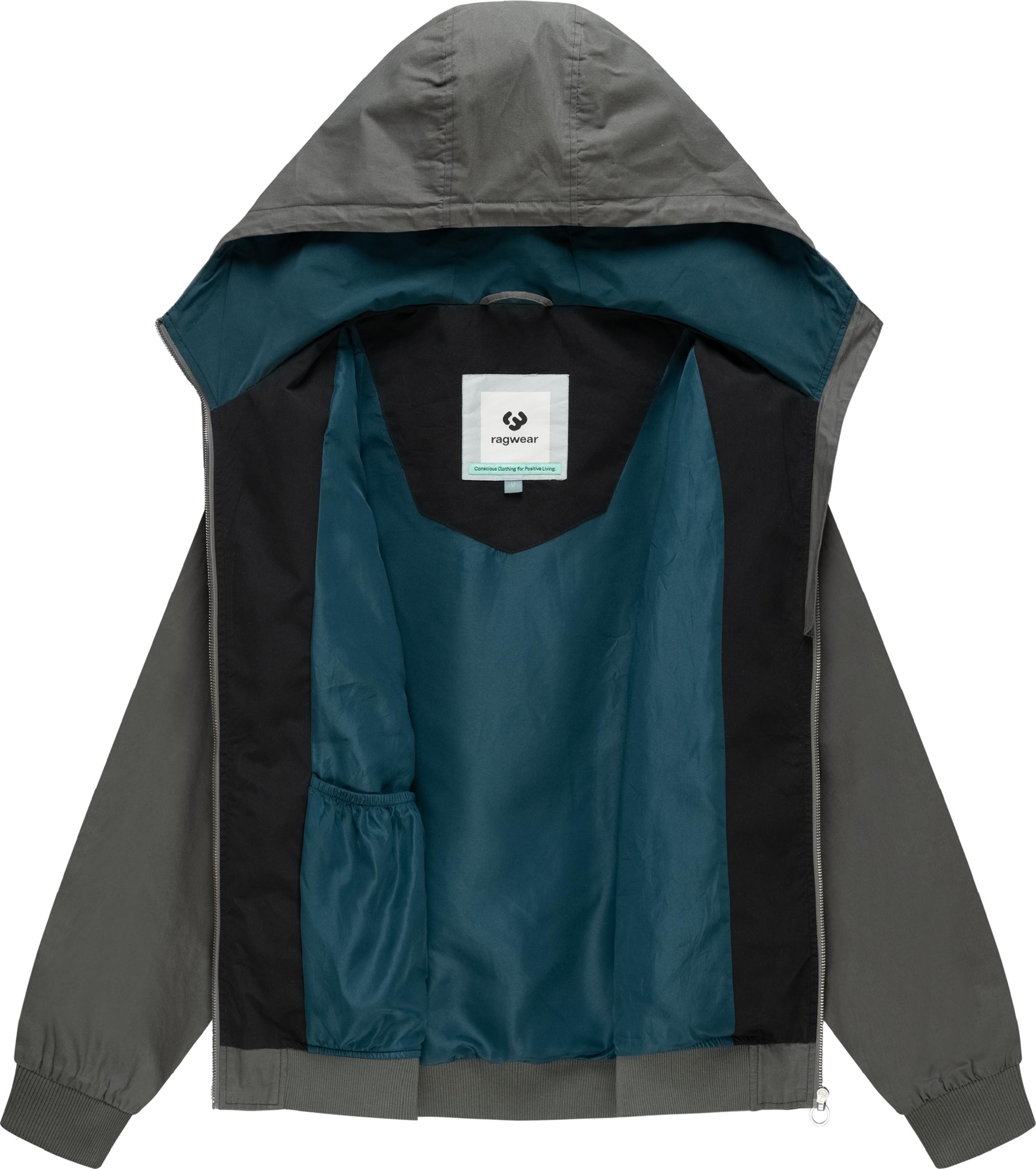 Griffige Übergangsjacke "Stewie Vintage" Stone Grey