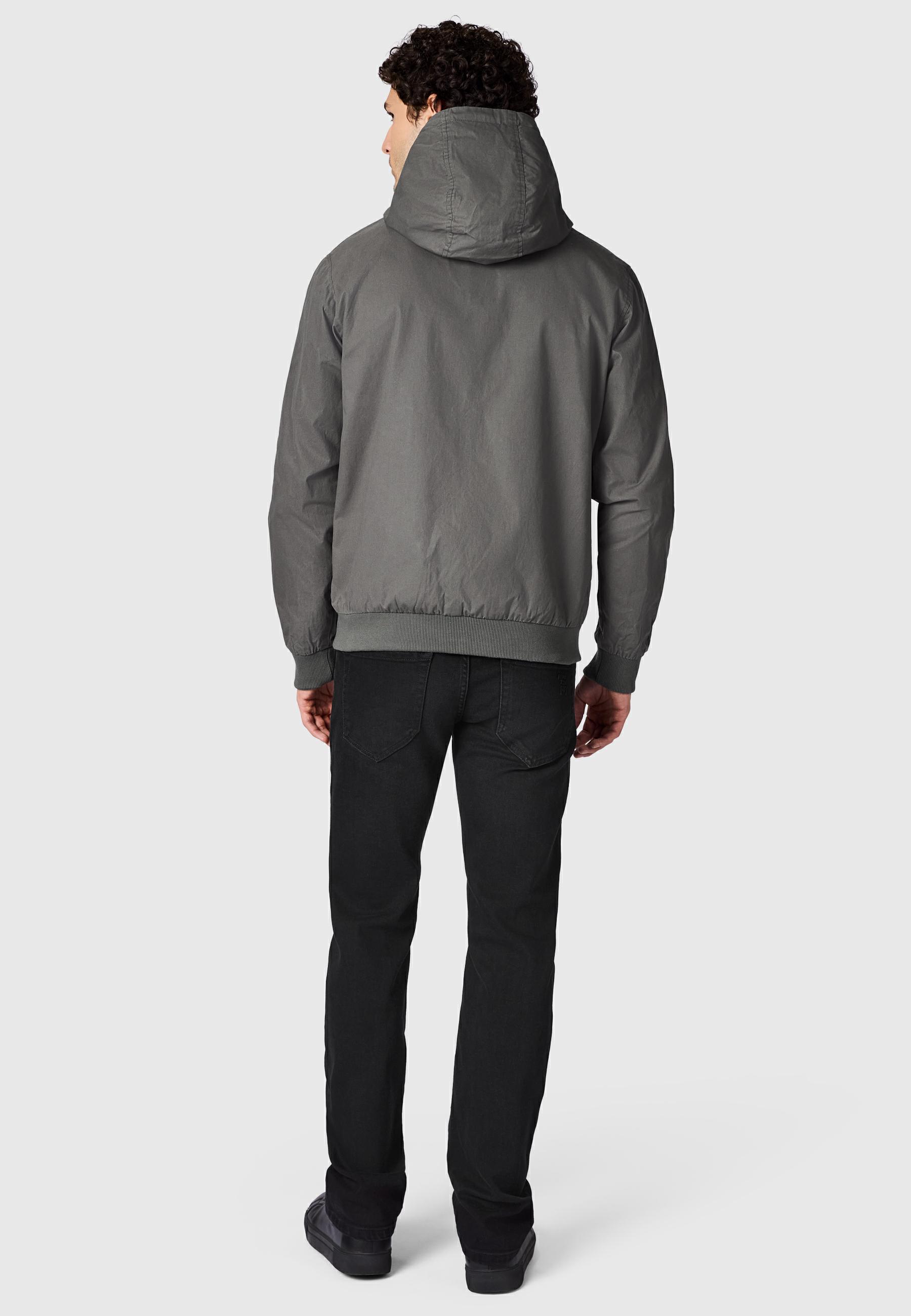 Griffige Übergangsjacke "Stewie Vintage" Stone Grey