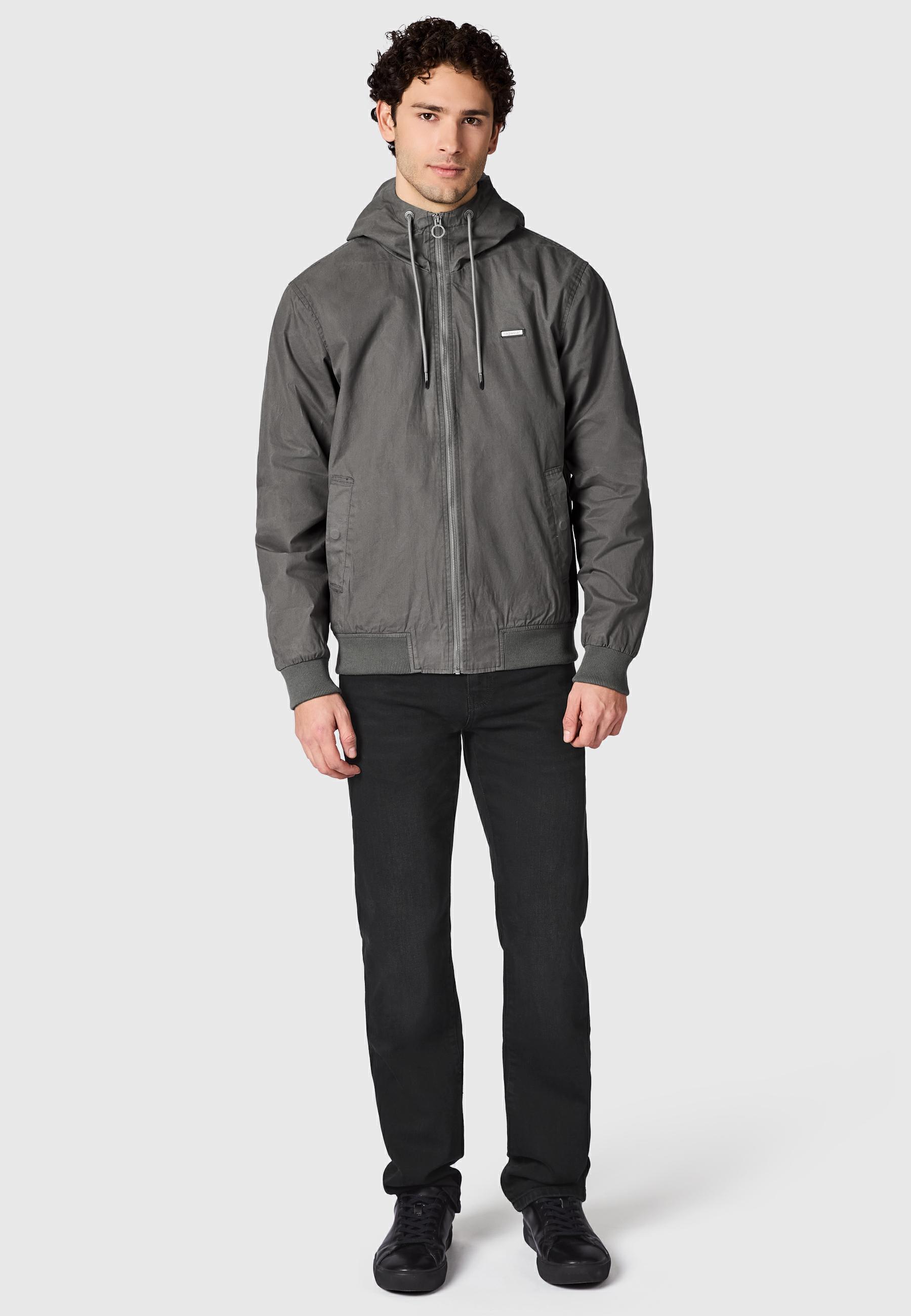 Griffige Übergangsjacke "Stewie Vintage" Stone Grey