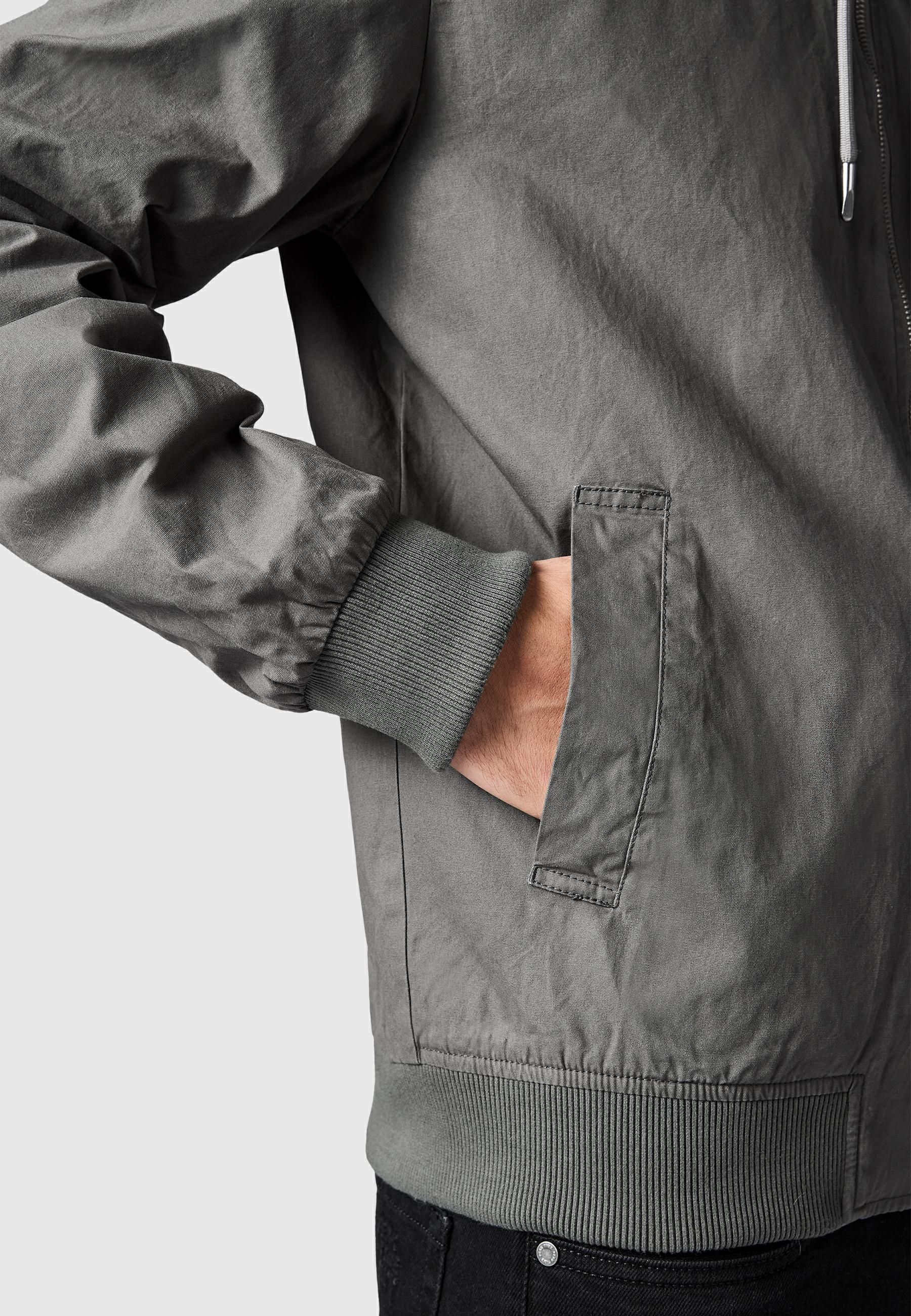 Griffige Übergangsjacke "Stewie Vintage" Stone Grey