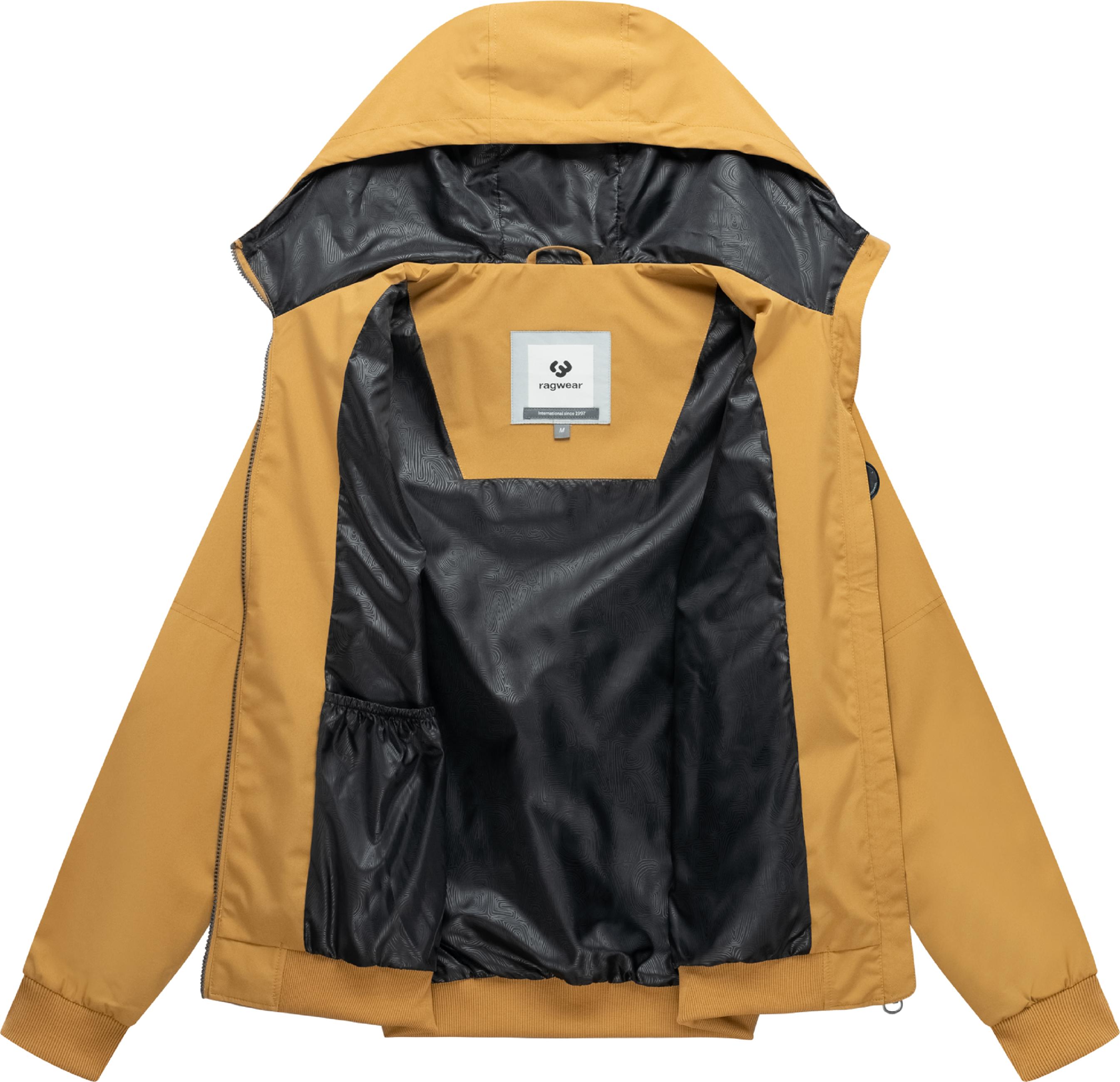 wasserdichte Übergangsjacke mit Kapuze "Stuartt Summer YOUMODO" Cinnamon