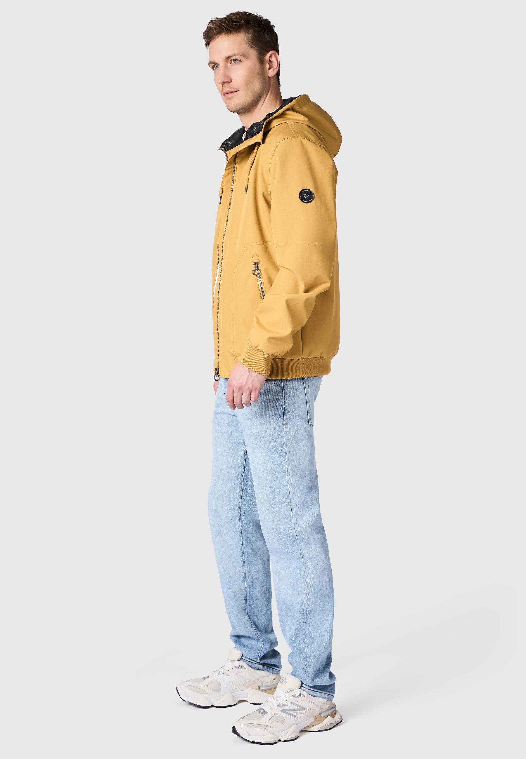 wasserdichte Übergangsjacke mit Kapuze "Stuartt Summer YOUMODO" Cinnamon