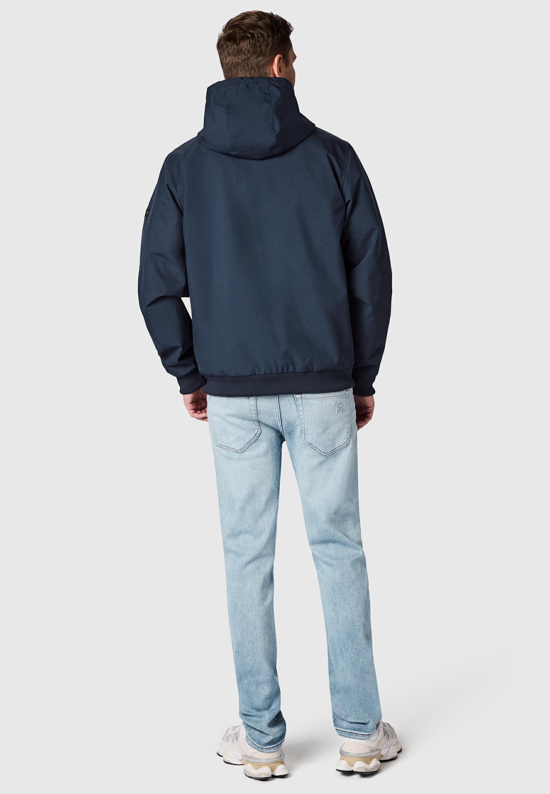 wasserdichte Übergangsjacke mit Kapuze "Stuartt Summer YOUMODO" Navy