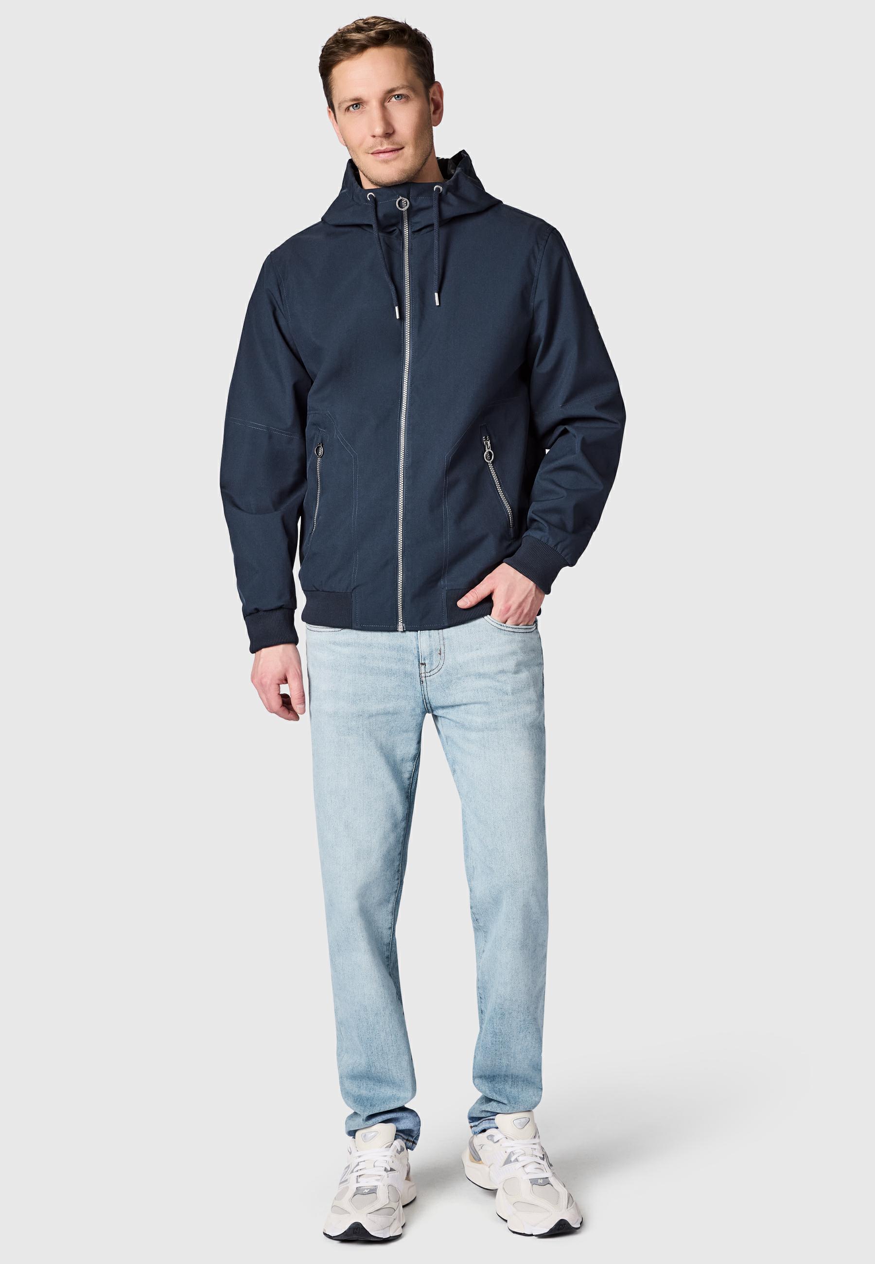 wasserdichte Übergangsjacke mit Kapuze "Stuartt Summer YOUMODO" Navy